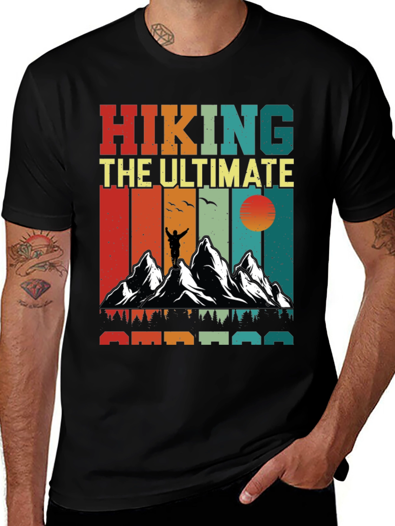 Variant 11 of Hiking The Ultimate Stress Relief T-Shirt