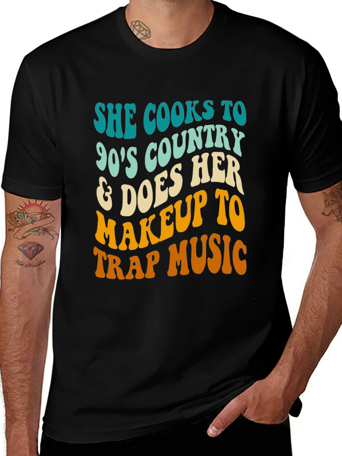 Variant 13 of She Cooks To 90's Country Graphic Tee