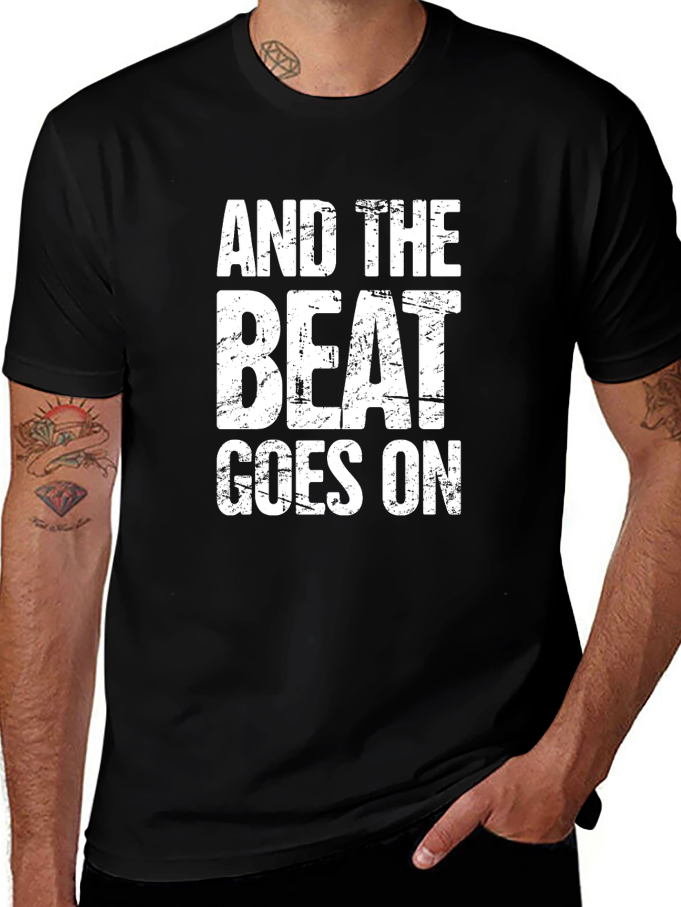 Variant 20 of And The Beat Goes On Graphic Tee