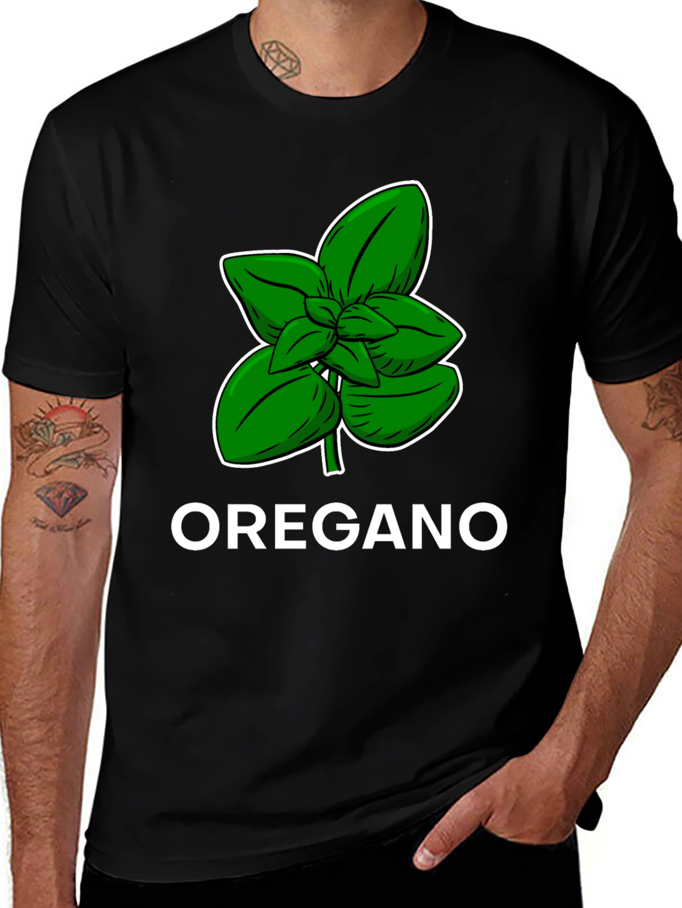 Variant 27 of Oregano Graphic T-Shirt