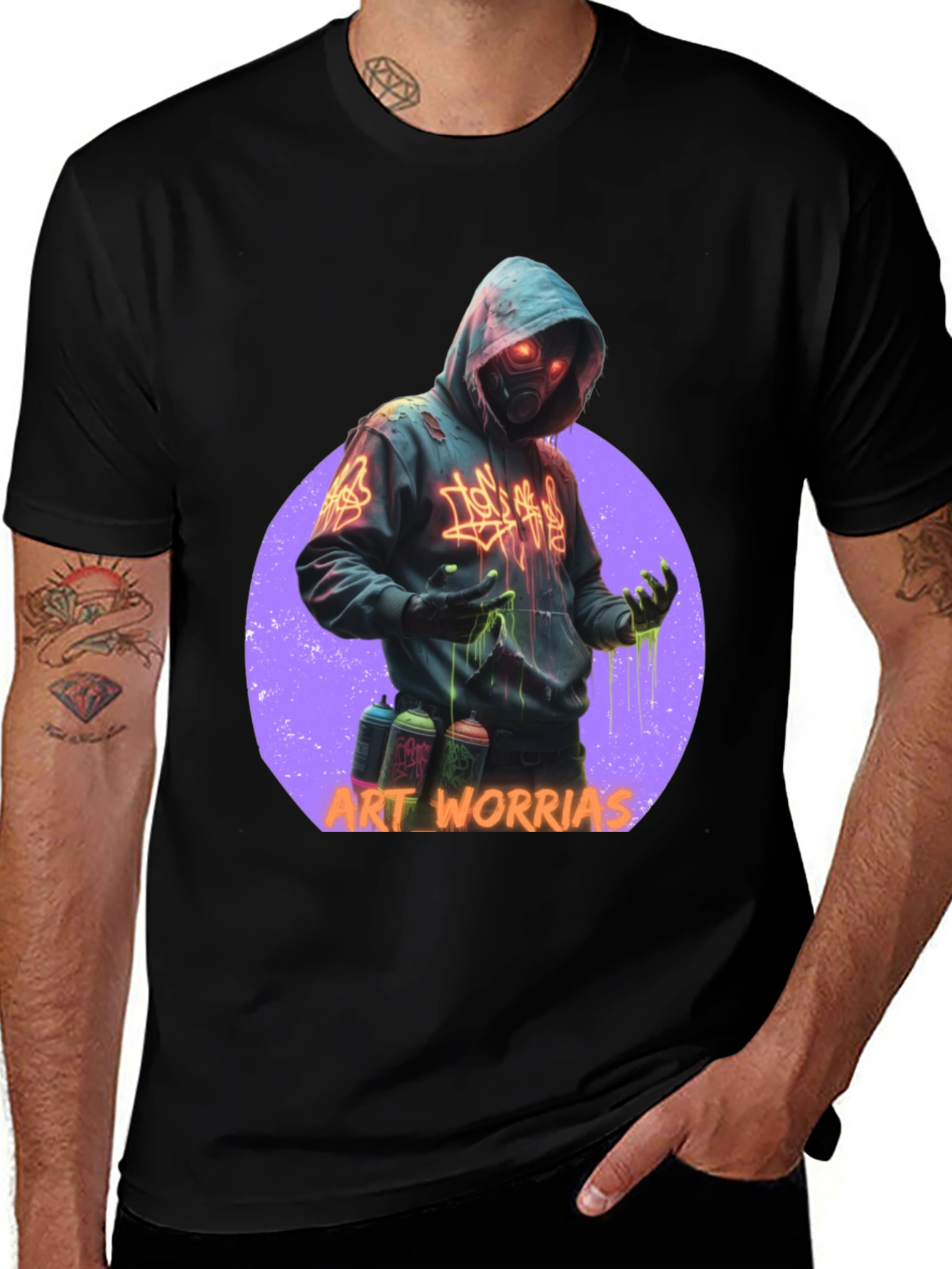 Variant 18 of Art Worrias Graphic Tee - Urban Style