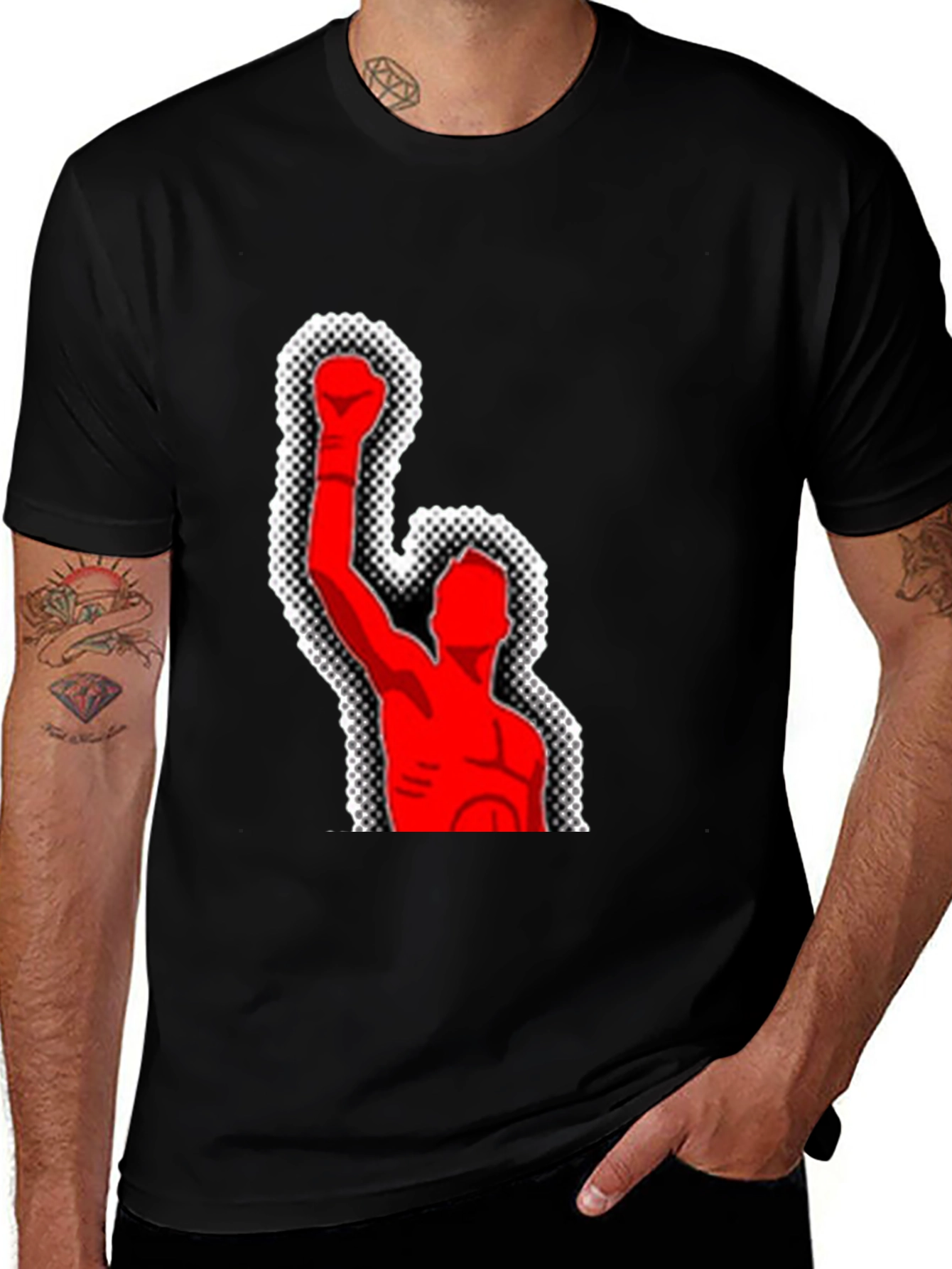 Rocky Inspired Boxing Graphic T-Shirt