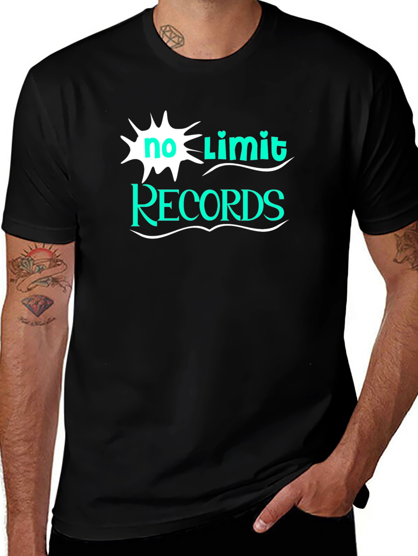 Variant 15 of No Limit Records Black T-Shirt