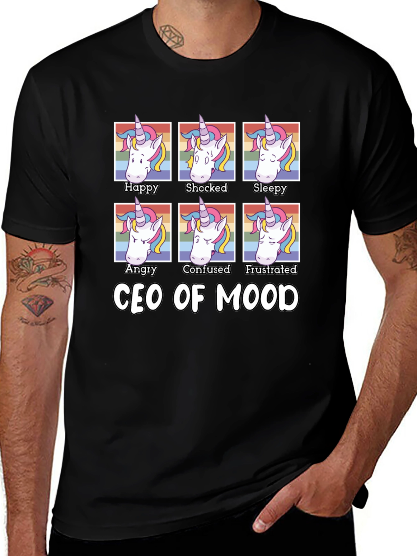 Variant 10 of CEO of Moods Unicorn T-Shirt