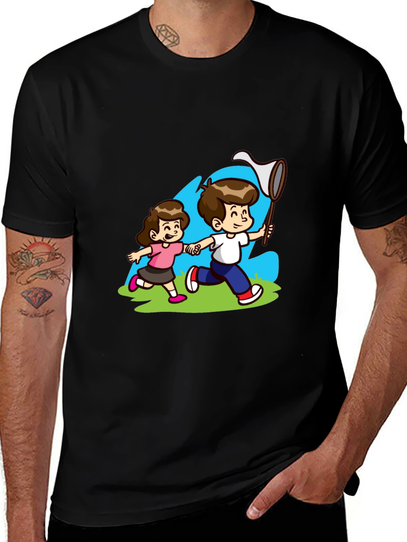 Variant 21 of Cartoon Kids Graphic T-Shirt, Fun Youth Apparel