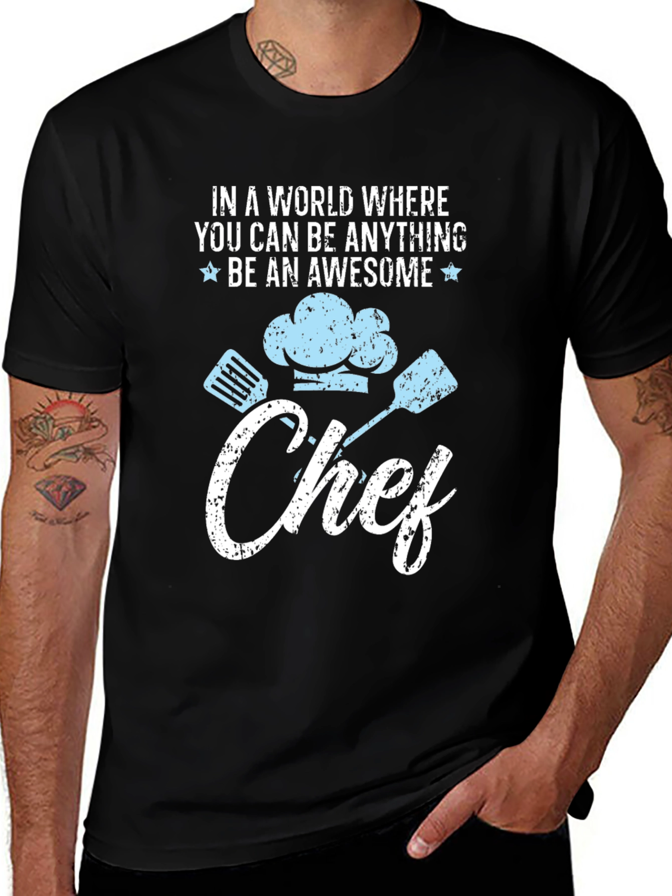 Variant 11 of Awesome Chef T-Shirt - Culinary Gift