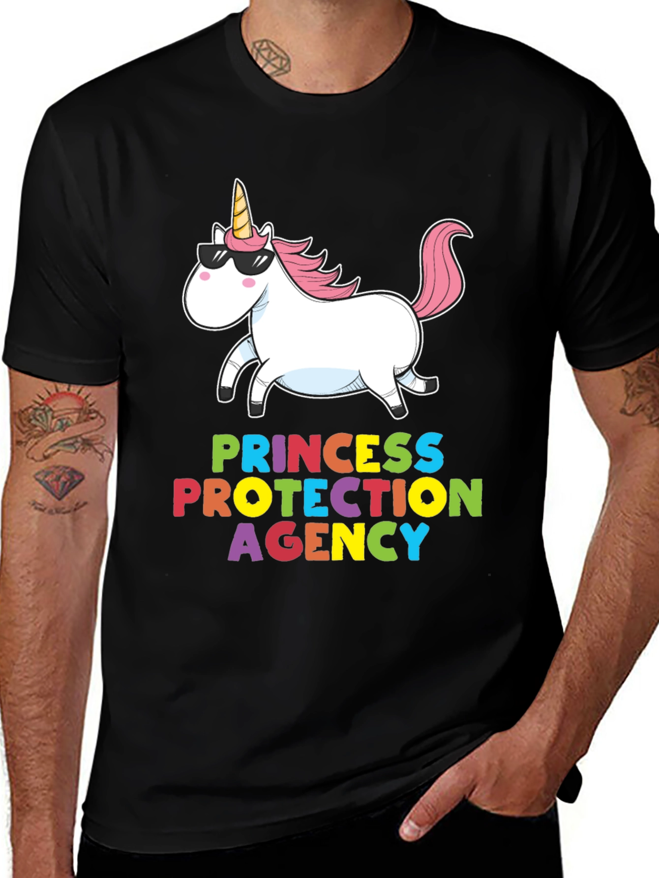 Variant 12 of Unicorn Princess Protection Agency T-Shirt