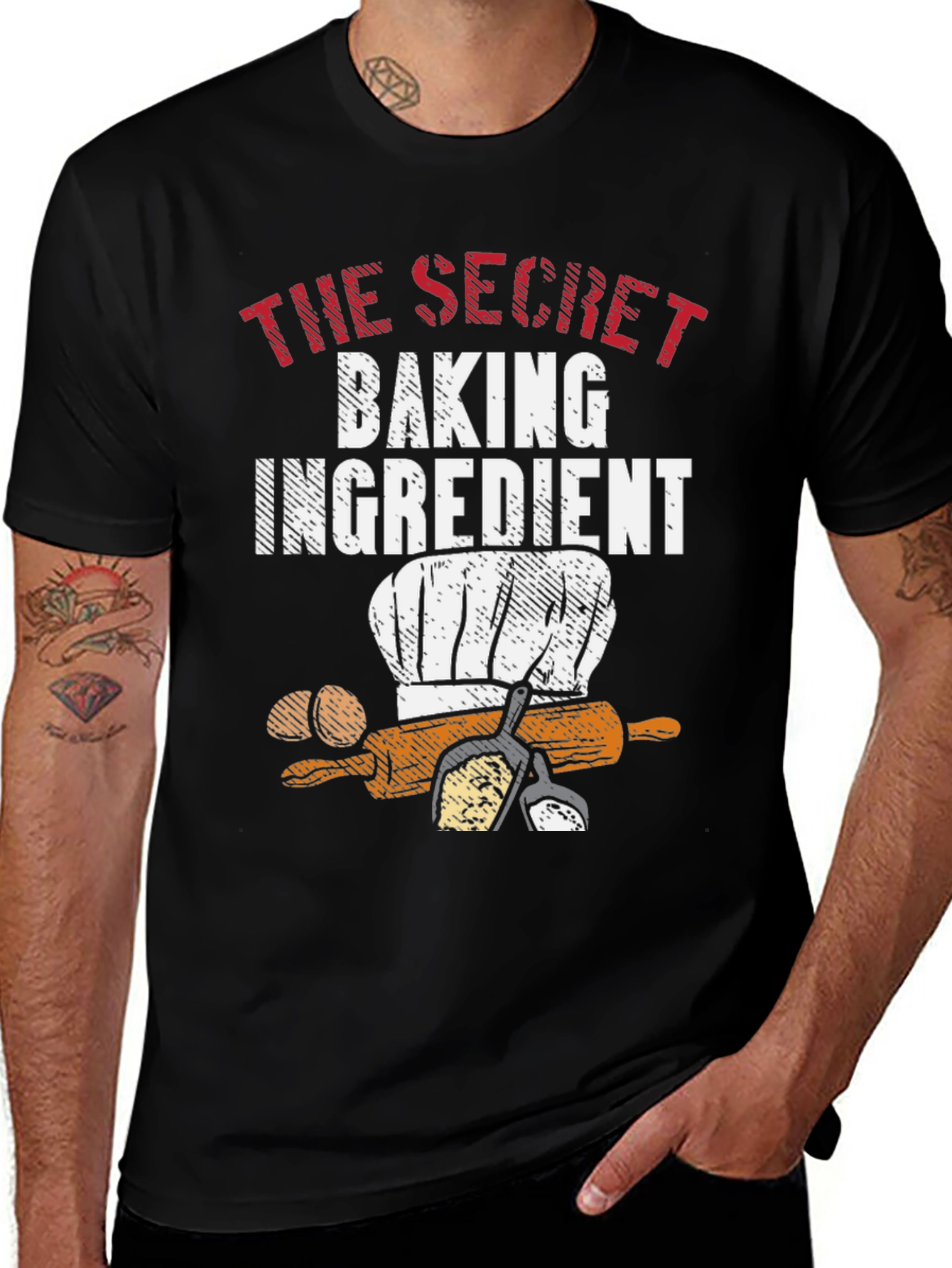 Variant 10 of Secret Baking Ingredient T-Shirt