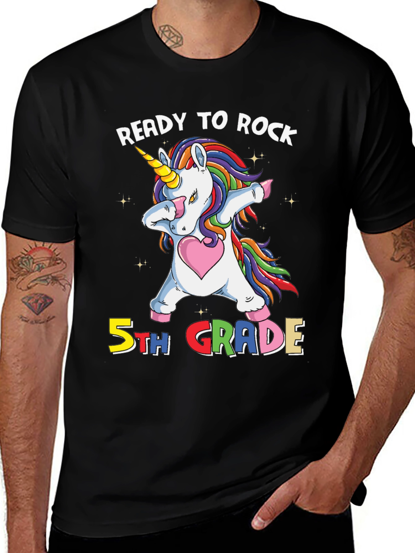 Variant 17 of Ready to Rock 5th Grade Unicorn Dab T-Shirt
