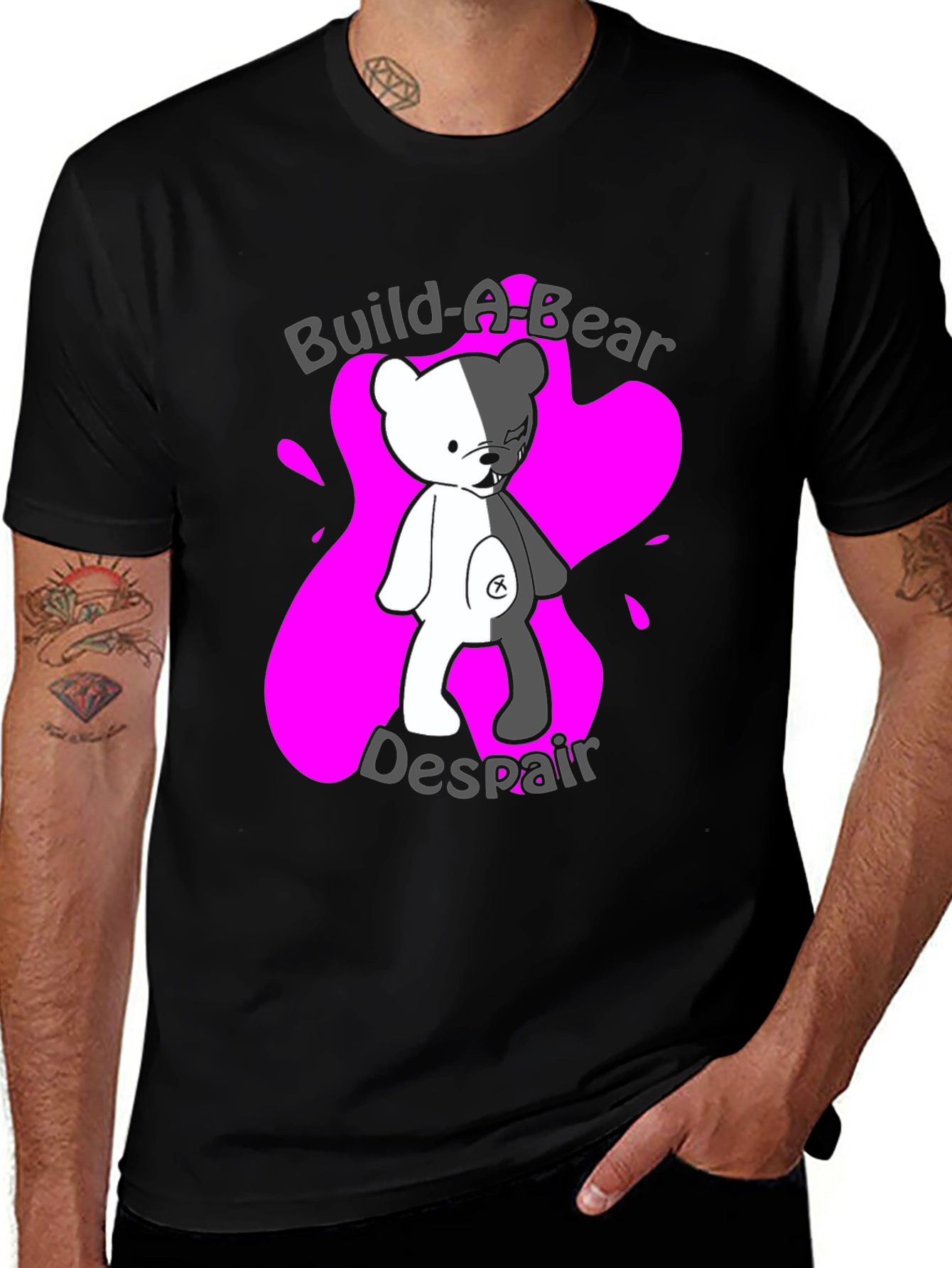 Monokuma Build-A-Bear Despair T-Shirt