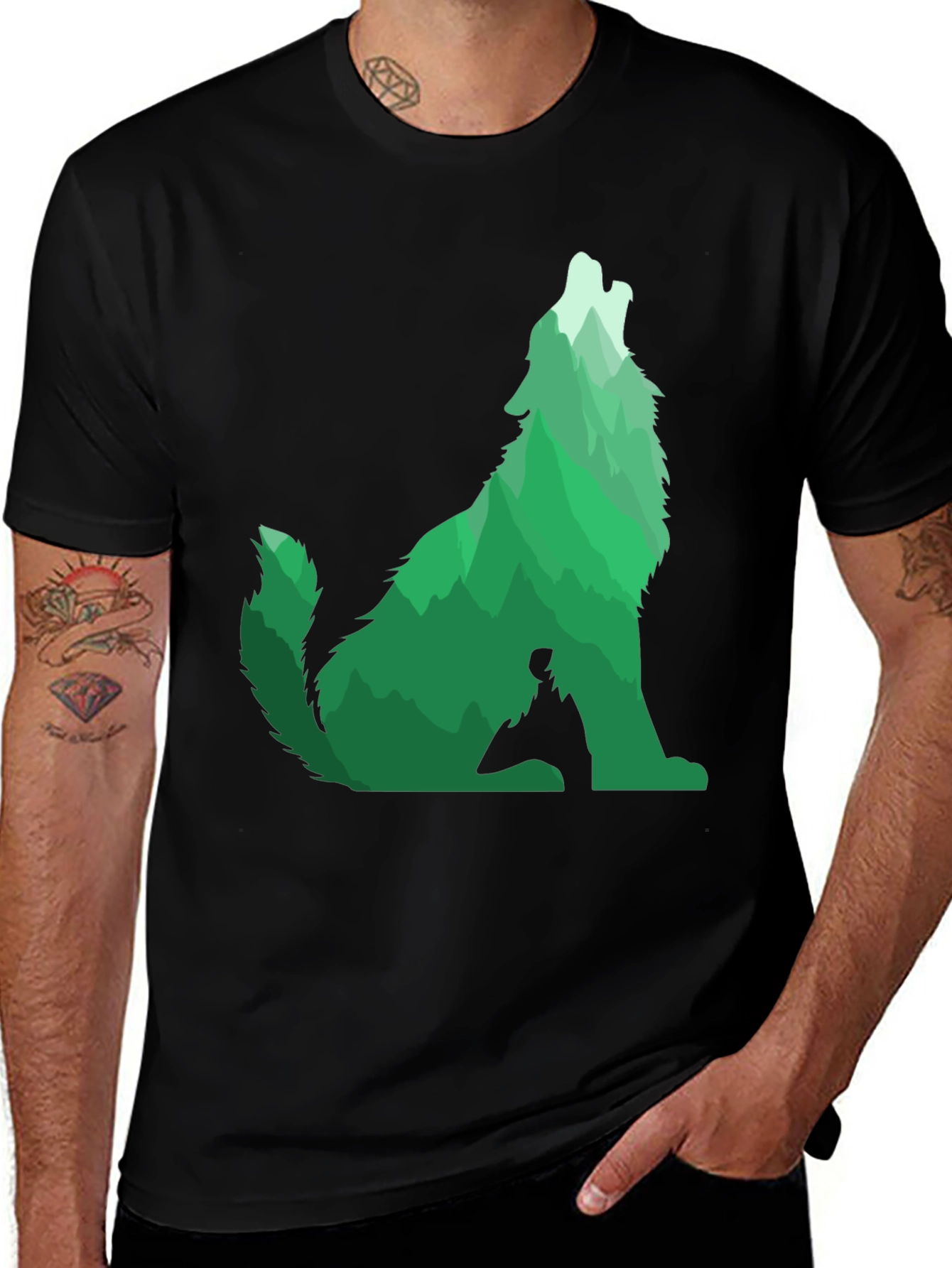 Variant 7 of Wolf Mountain Graphic Tee