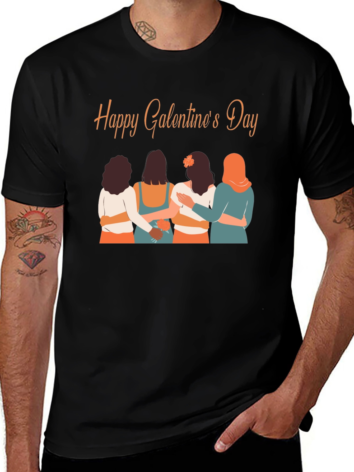 Happy Galentine's Day T-Shirt - Women's Empowerment Tee