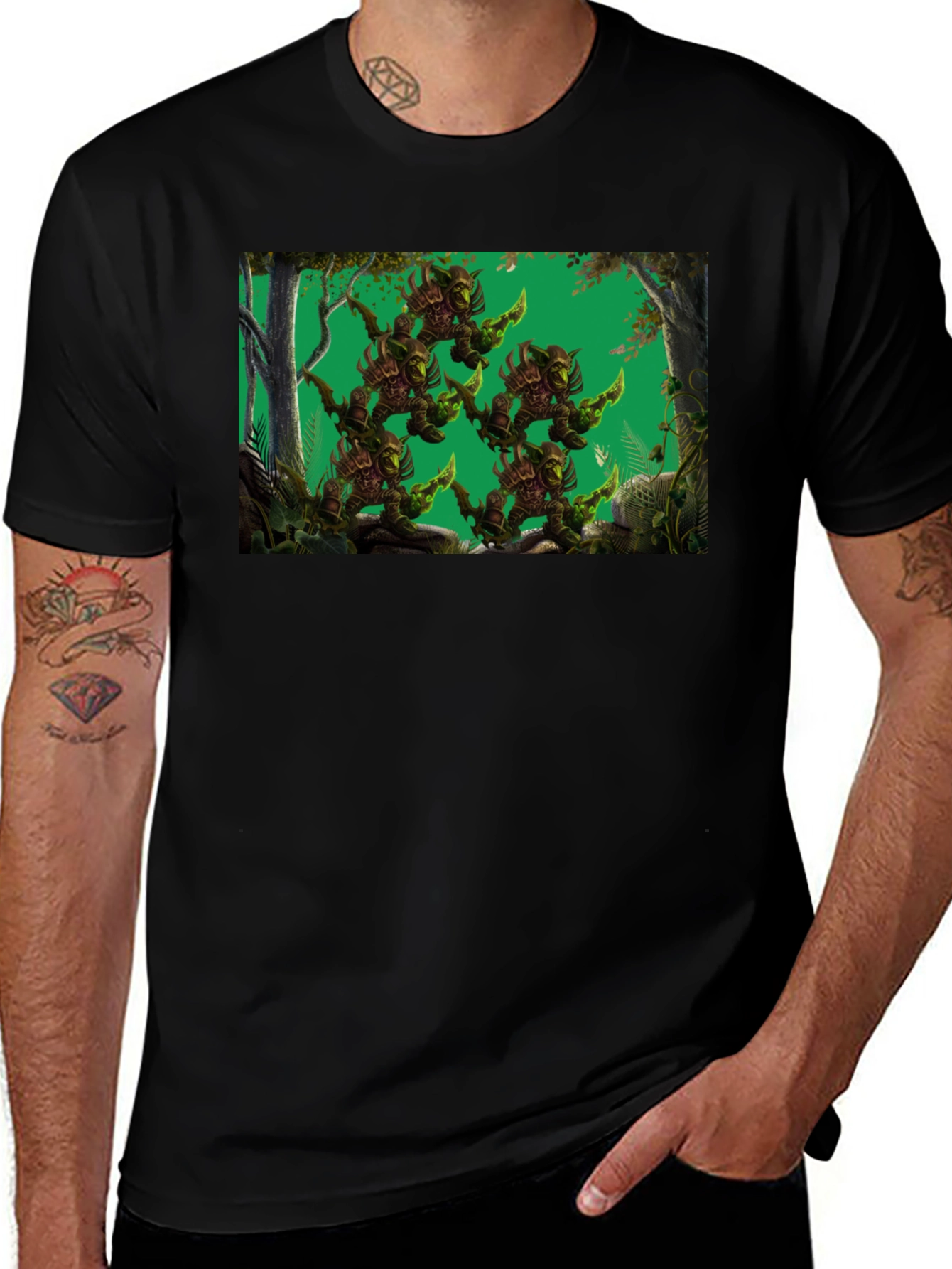 Jungle Goblin Tee - Black