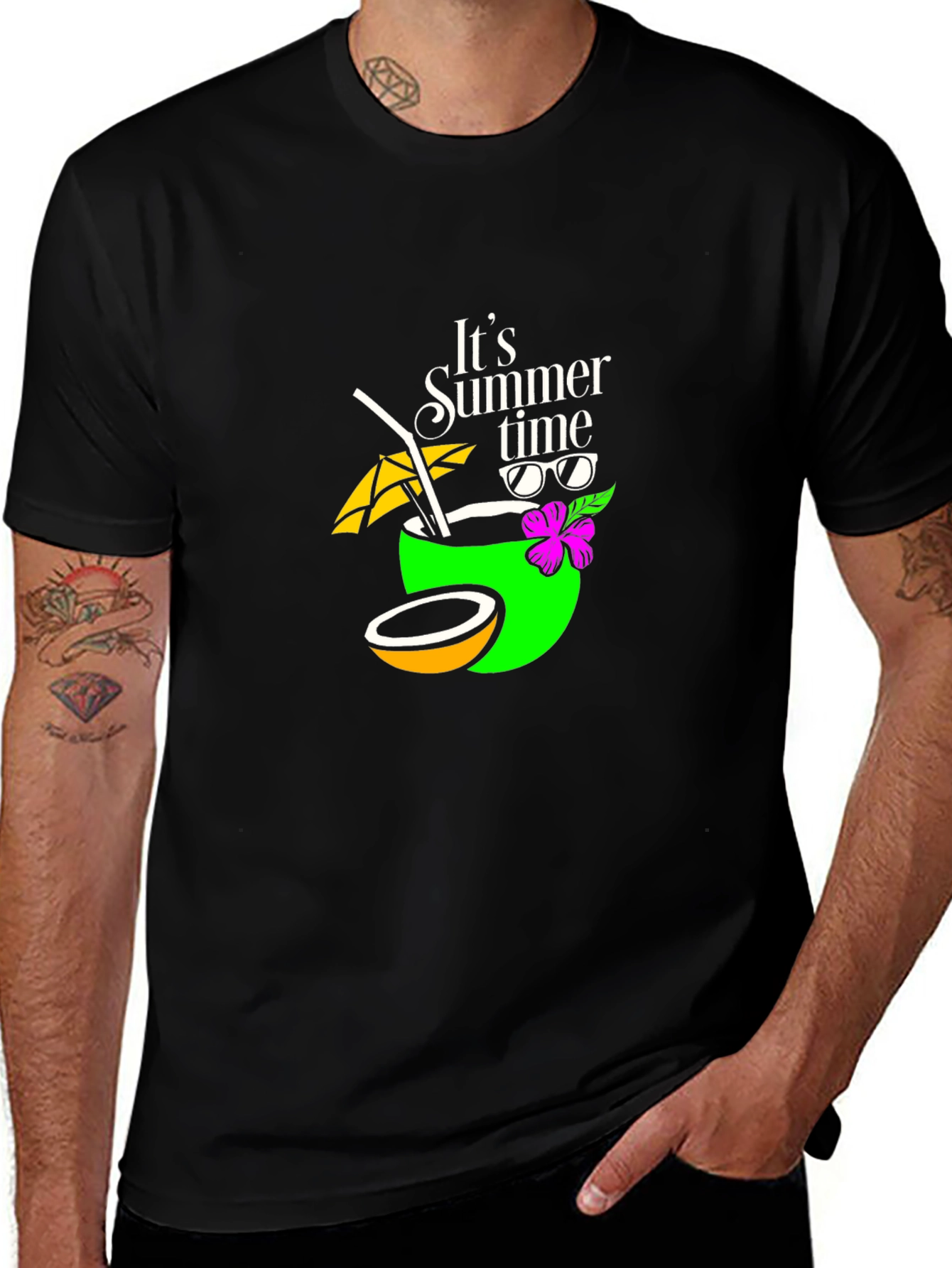 Variant 19 of Summer Time Coconut Tee