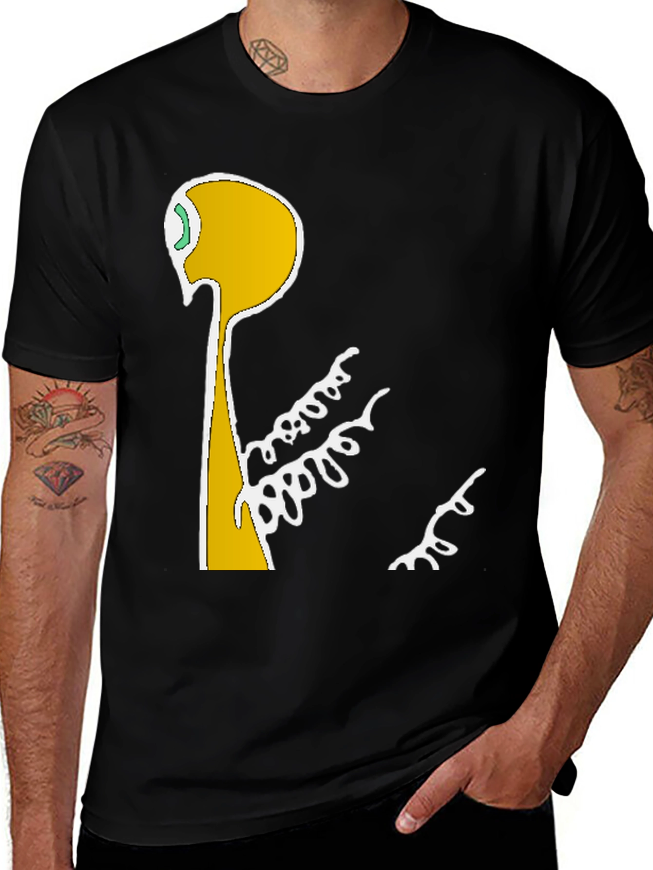 Variant 21 of Abstract Graphic Print T-Shirt