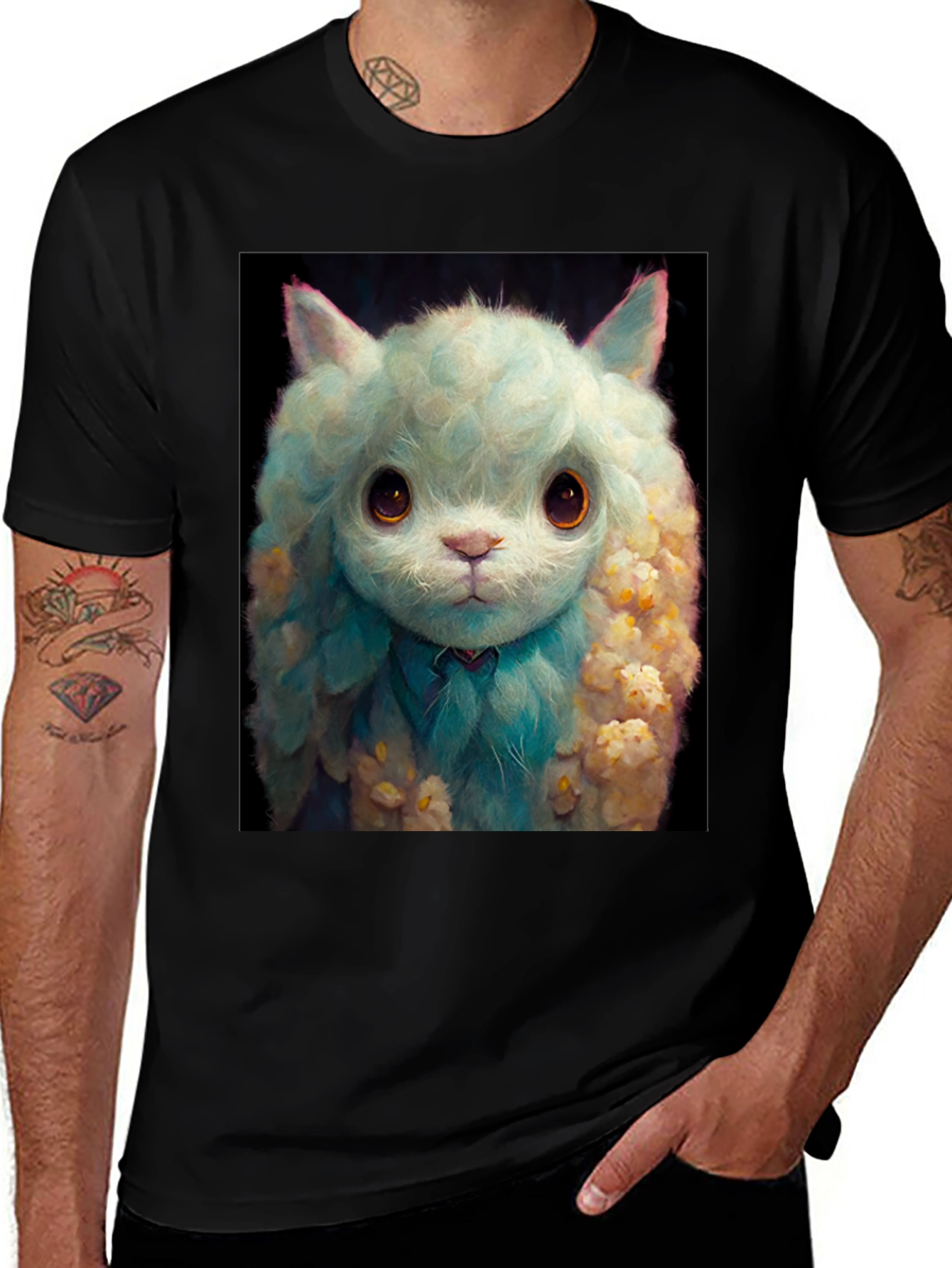 Variant 13 of Cute Alpaca T-Shirt