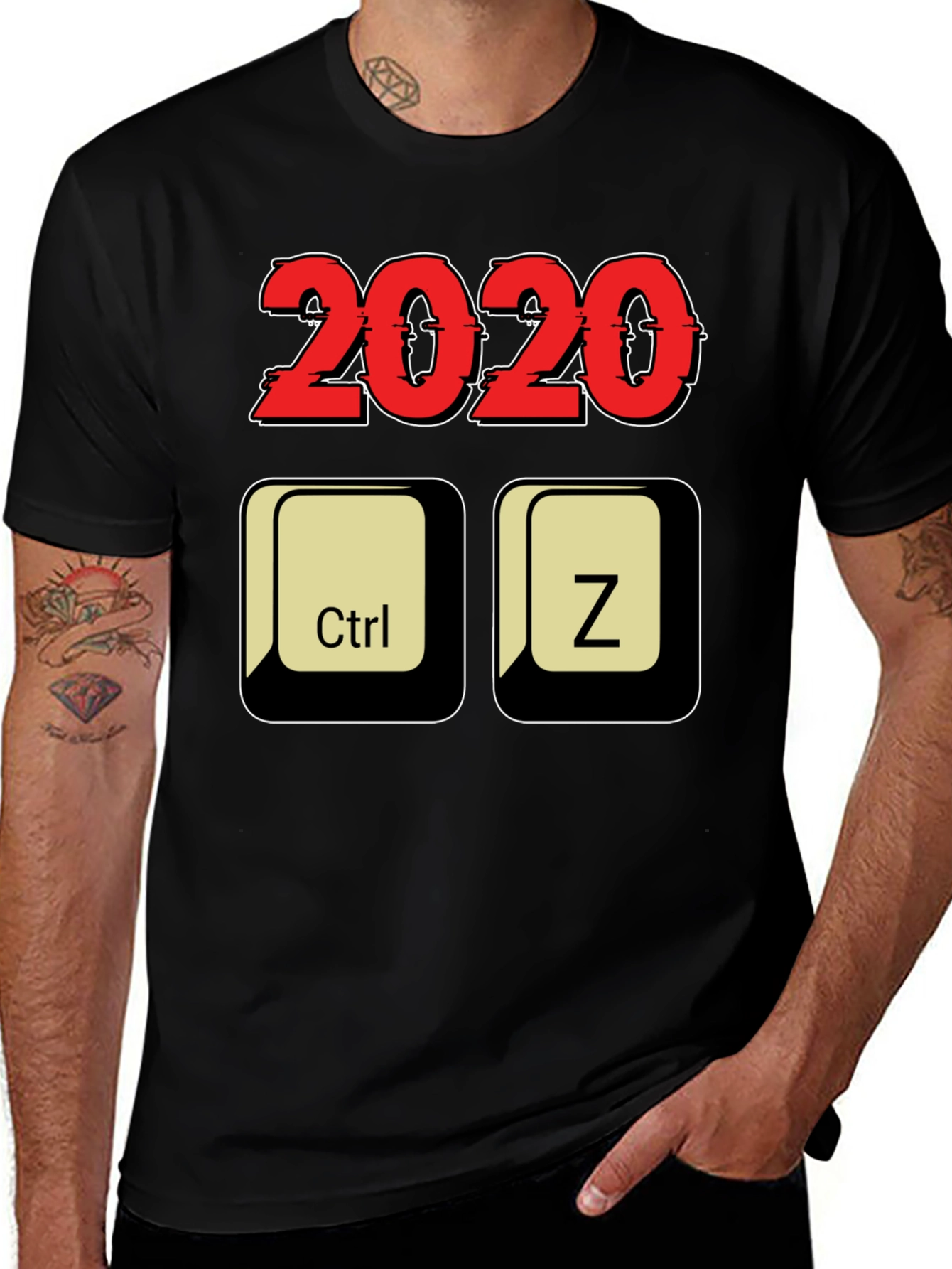 2020 Ctrl+Z Undo T-Shirt