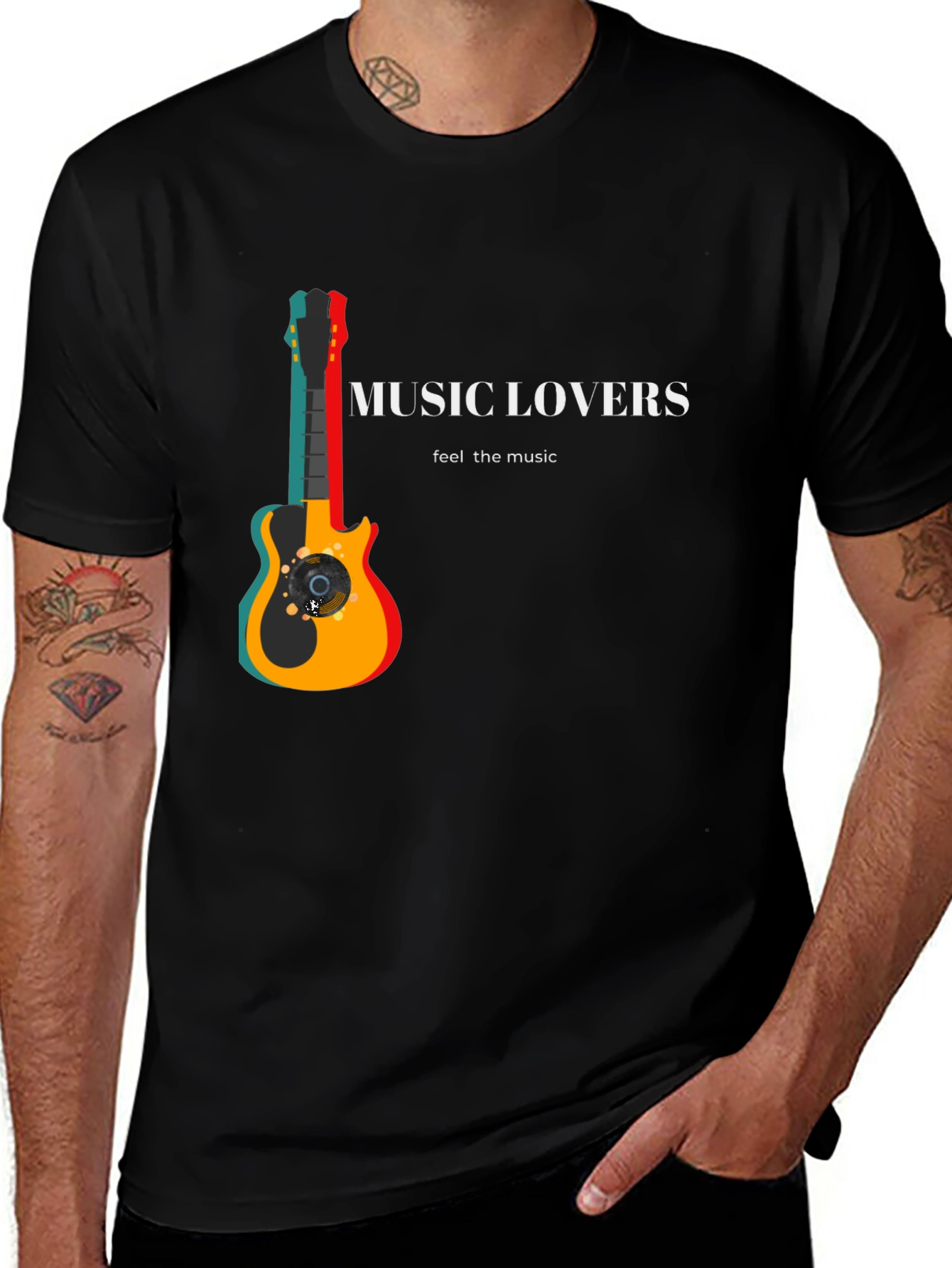 Music Lovers Graphic T-Shirt