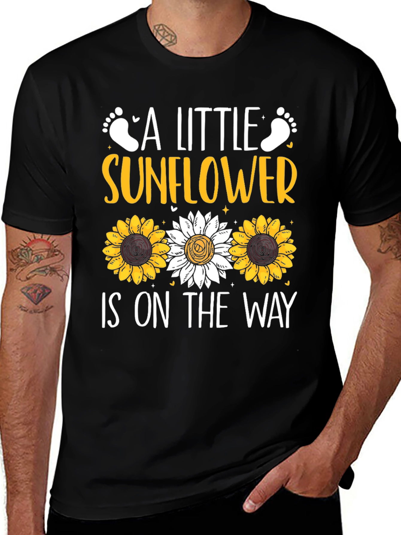 A Little Sunflower Baby on the Way T-Shirt