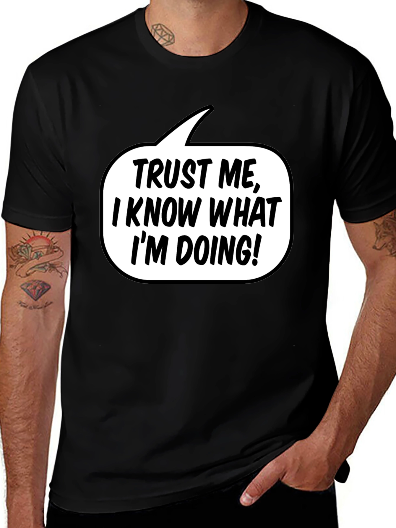 Variant 23 of Trust Me T-Shirt - Funny Slogan Tee