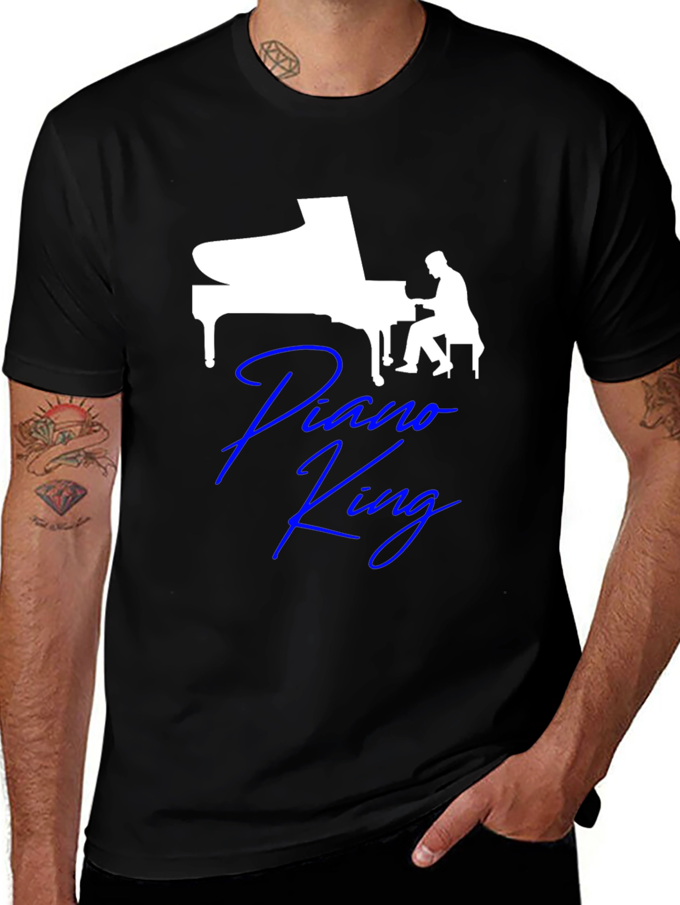 Variant 26 of Piano King Graphic Tee
