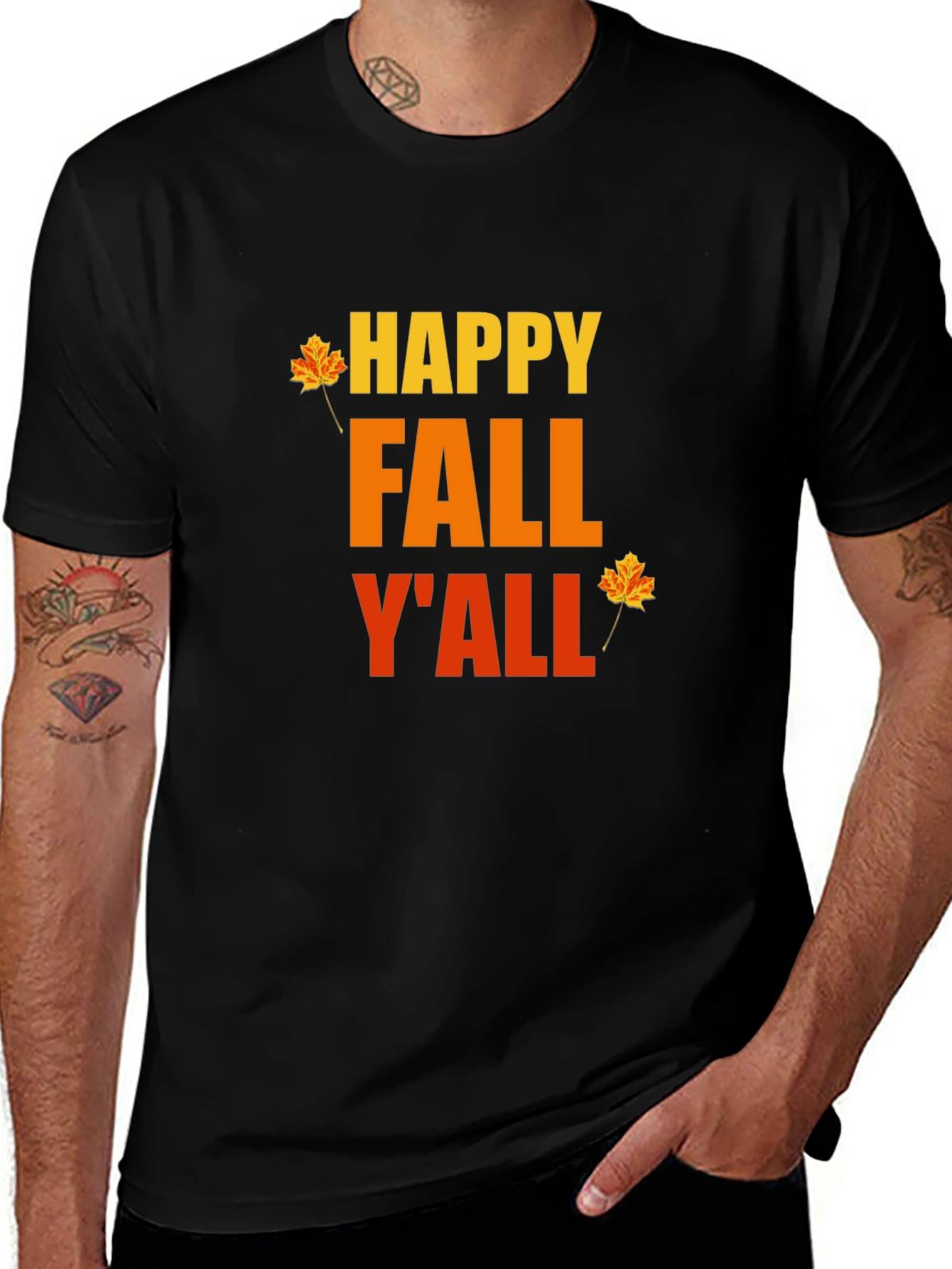 Happy Fall Y'all Graphic Tee