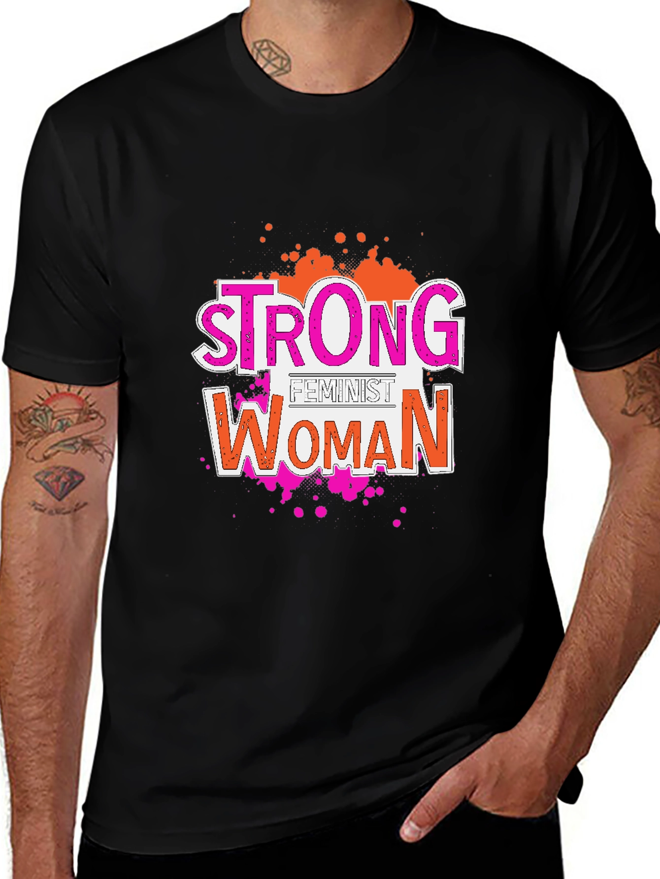 Variant 20 of Strong Feminist Woman Graphic Tee