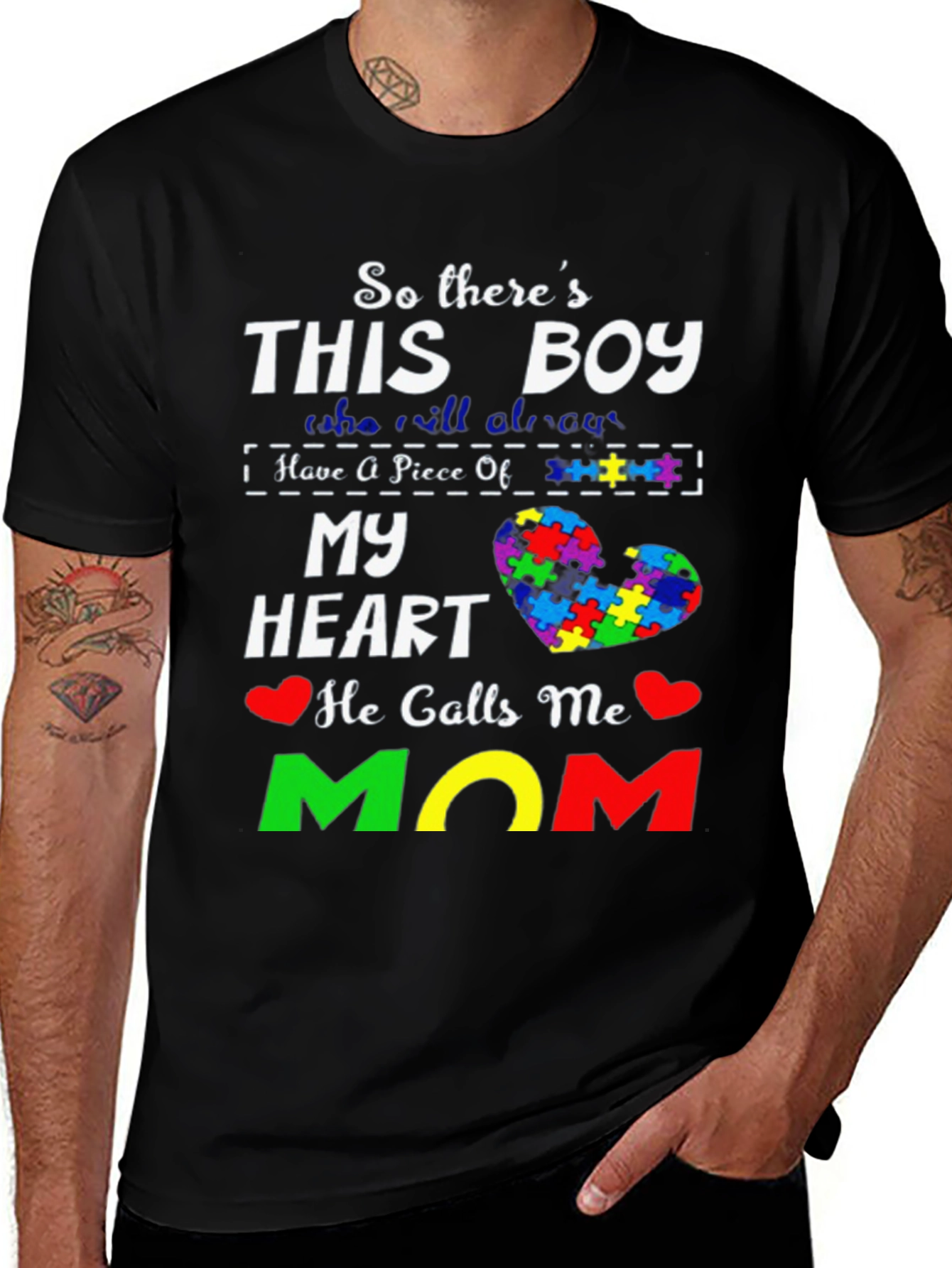 Variant 17 of Autism Awareness "This Boy" T-Shirt