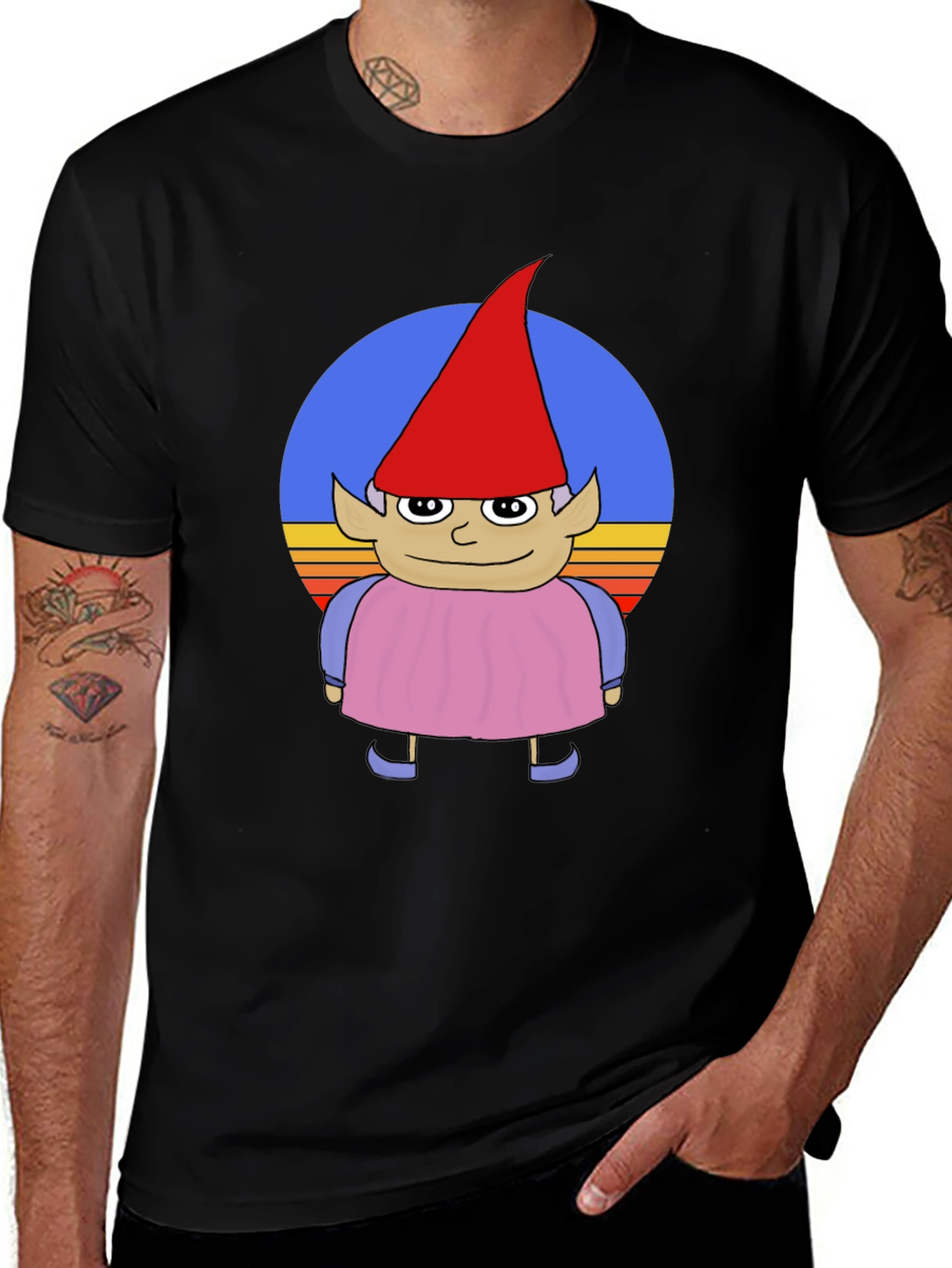 Variant 7 of Gnome Sunset T-Shirt