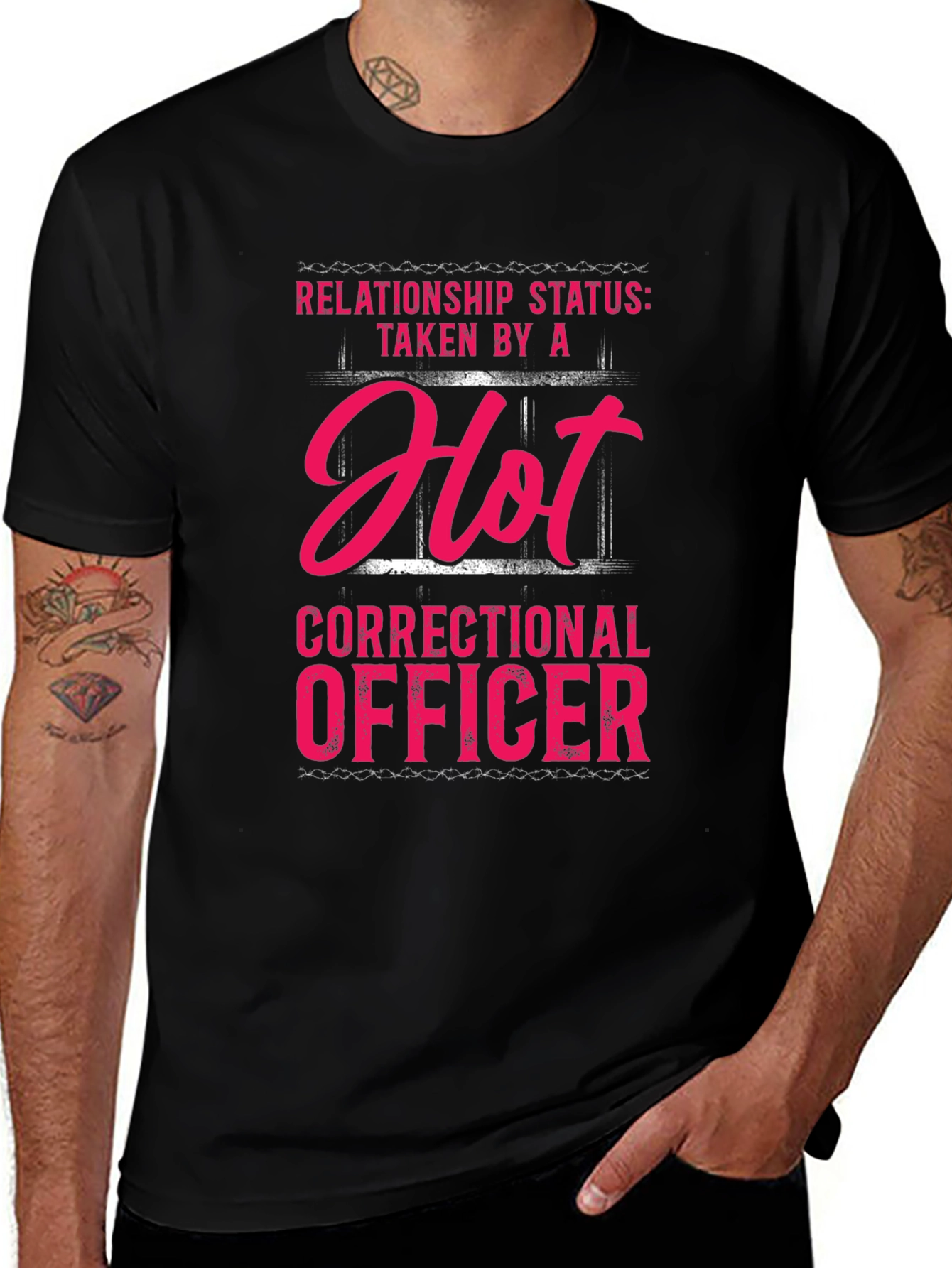 Variant 4 of Hot Correctional Officer T-Shirt