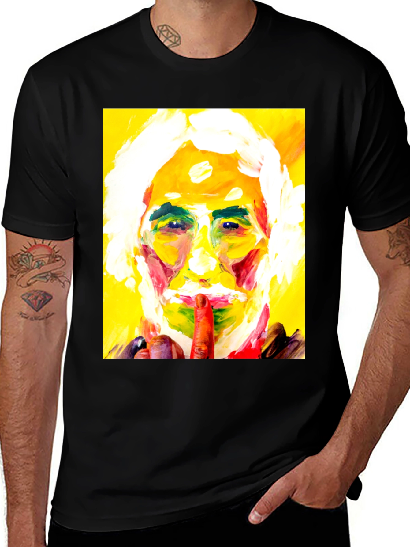 Variant 3 of Abstract Portrait Graphic Tee
