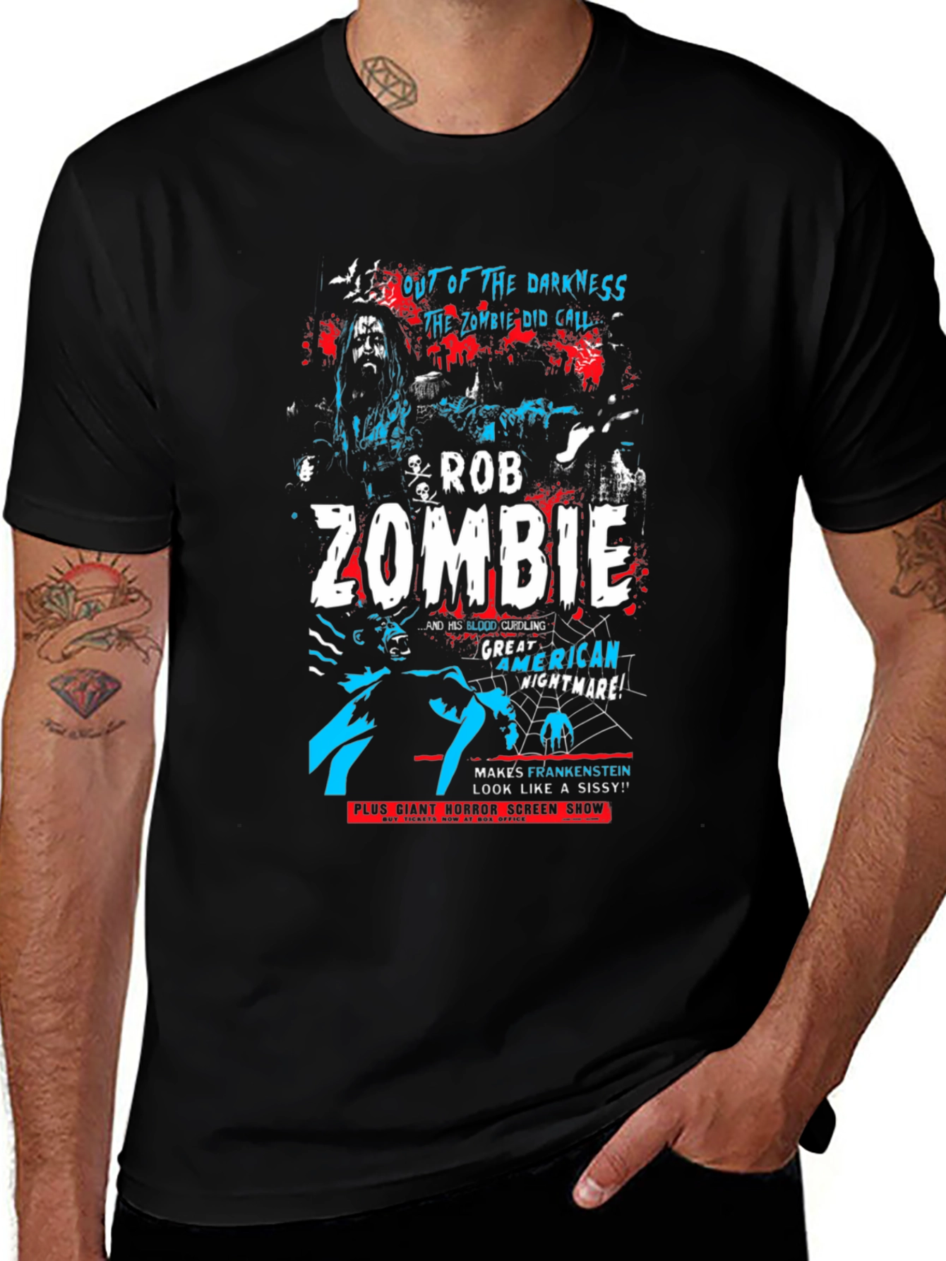 Variant 25 of Rob Zombie Graphic Print T-Shirt