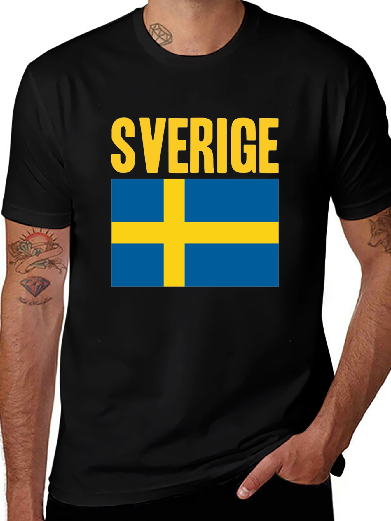 Sweden Flag T-Shirt - Sverige Pride Tee