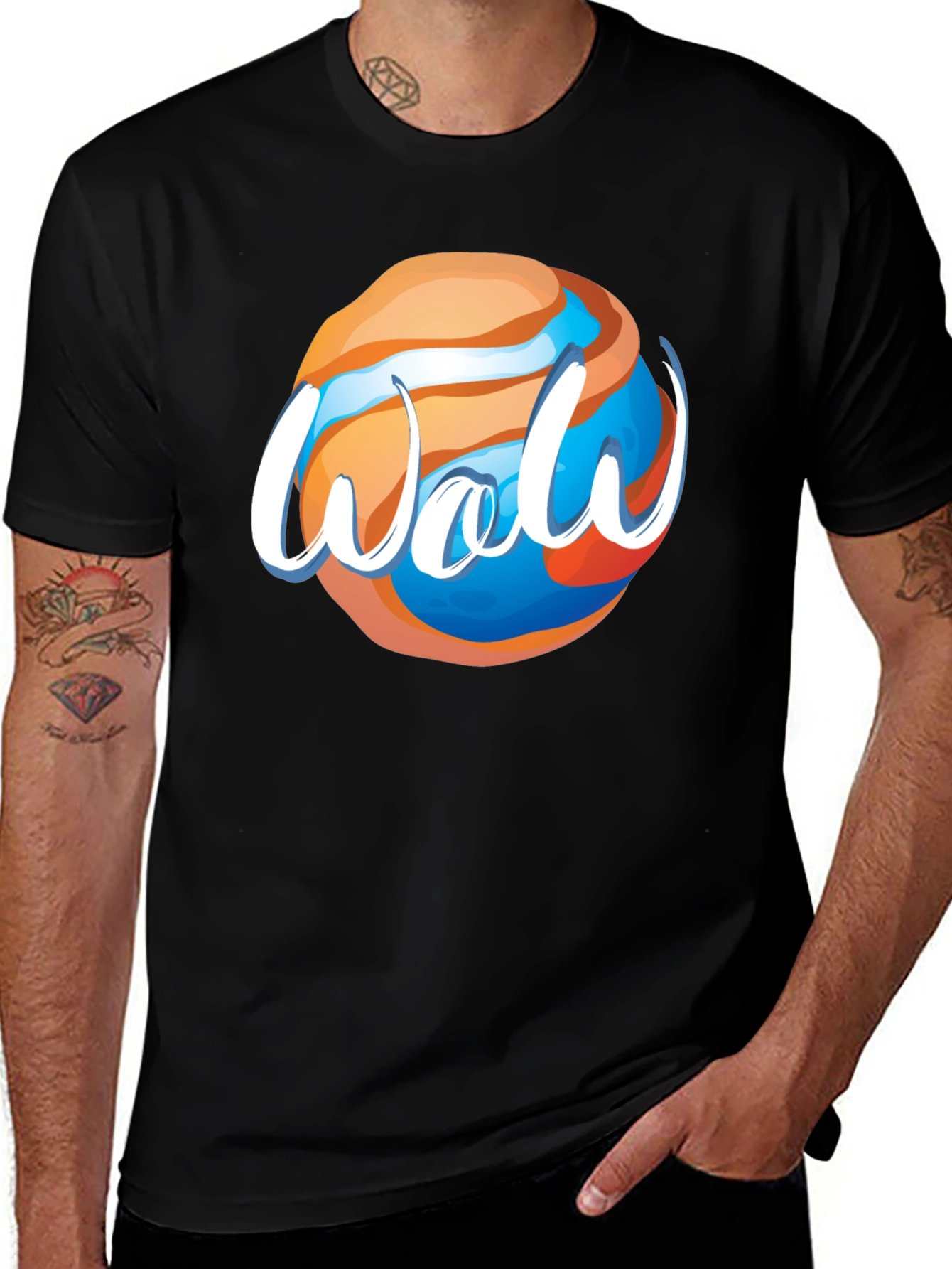 Variant 14 of Wow Graphic T-Shirt - Stylish Design