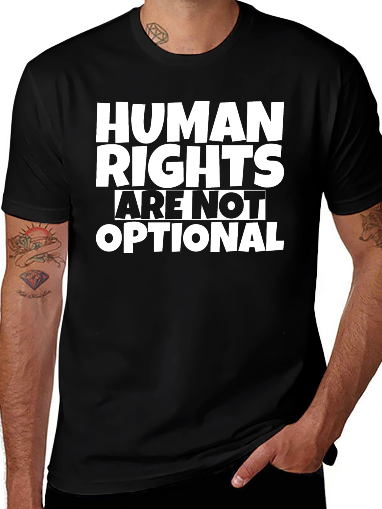 Variant 20 of Human Rights T-Shirt - Activism Apparel