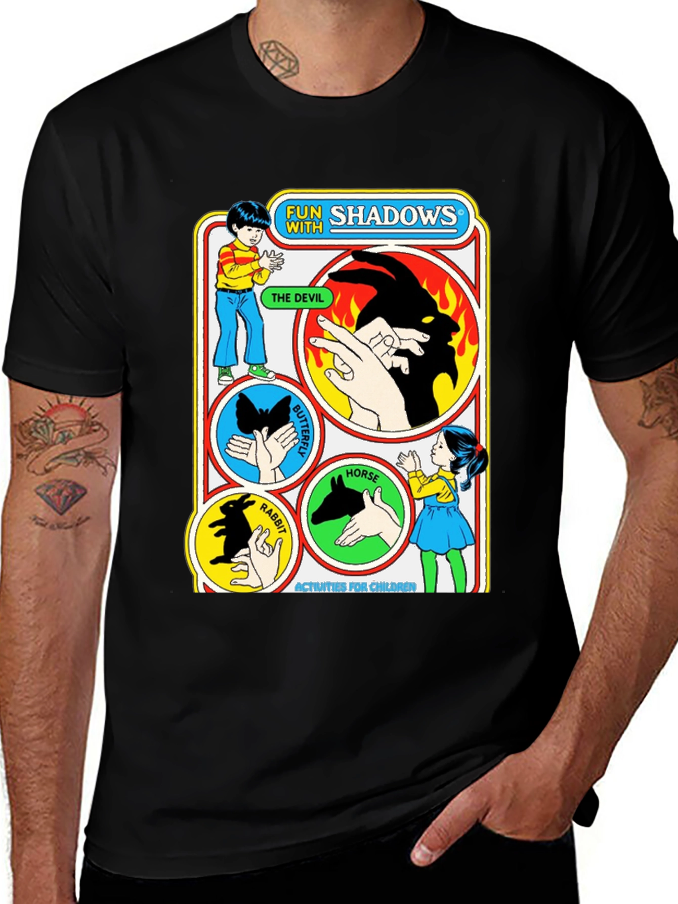 Variant 21 of Fun with Shadows T-Shirt