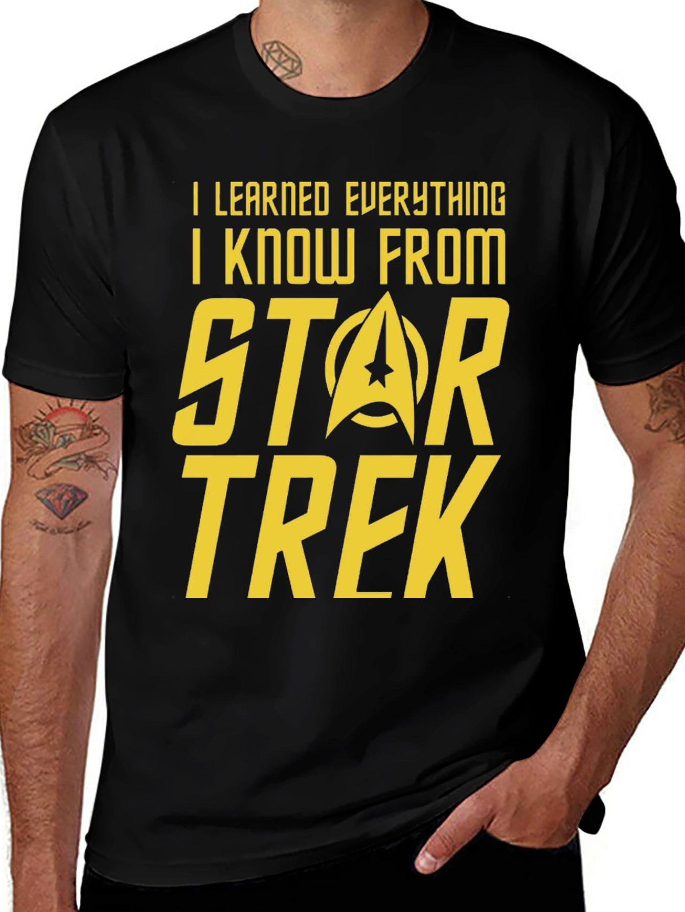 I Learned Everything From Star Trek T-Shirt