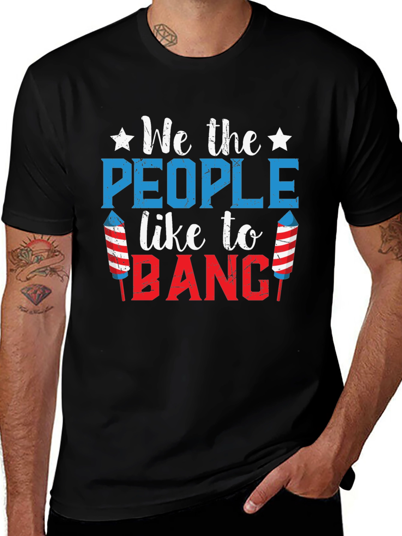 Patriotic We The People BANG T-Shirt