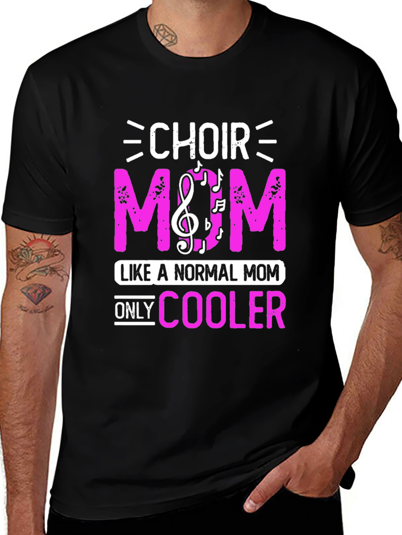 Choir Mom T-Shirt - Music Lover Tee