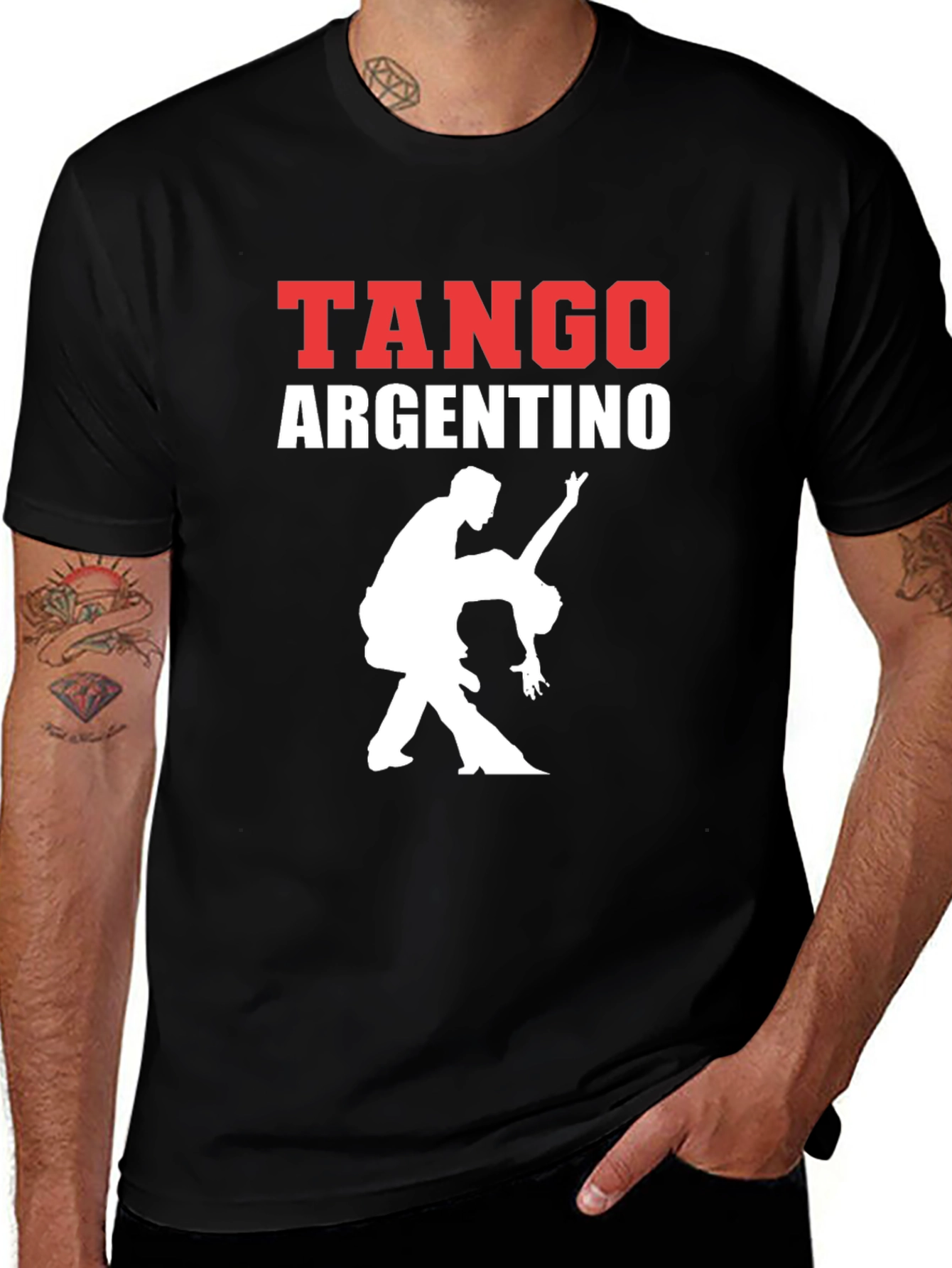 Tango Argentino Graphic Tee - Dance Shirt