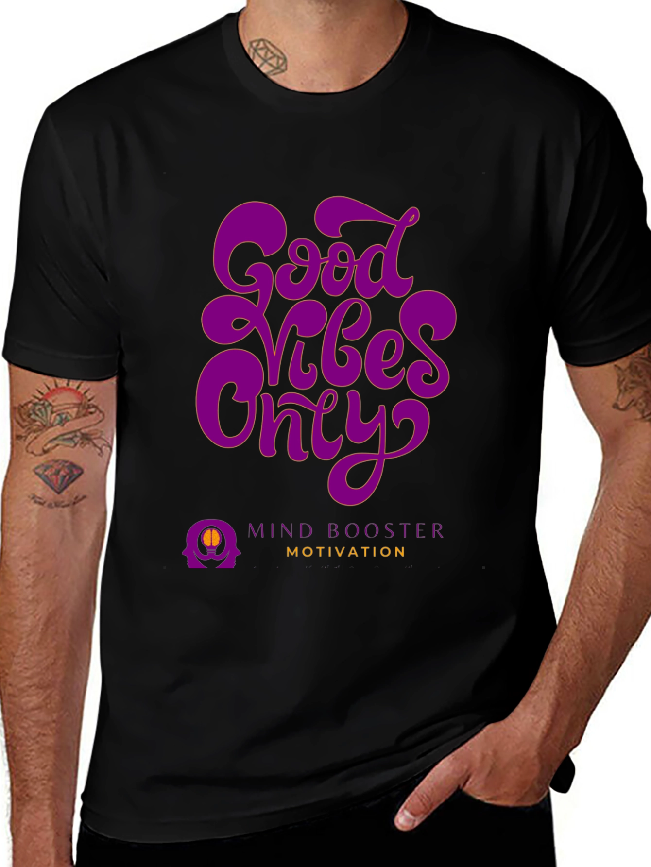 Variant 17 of Good Vibes Only Graphic T-Shirt