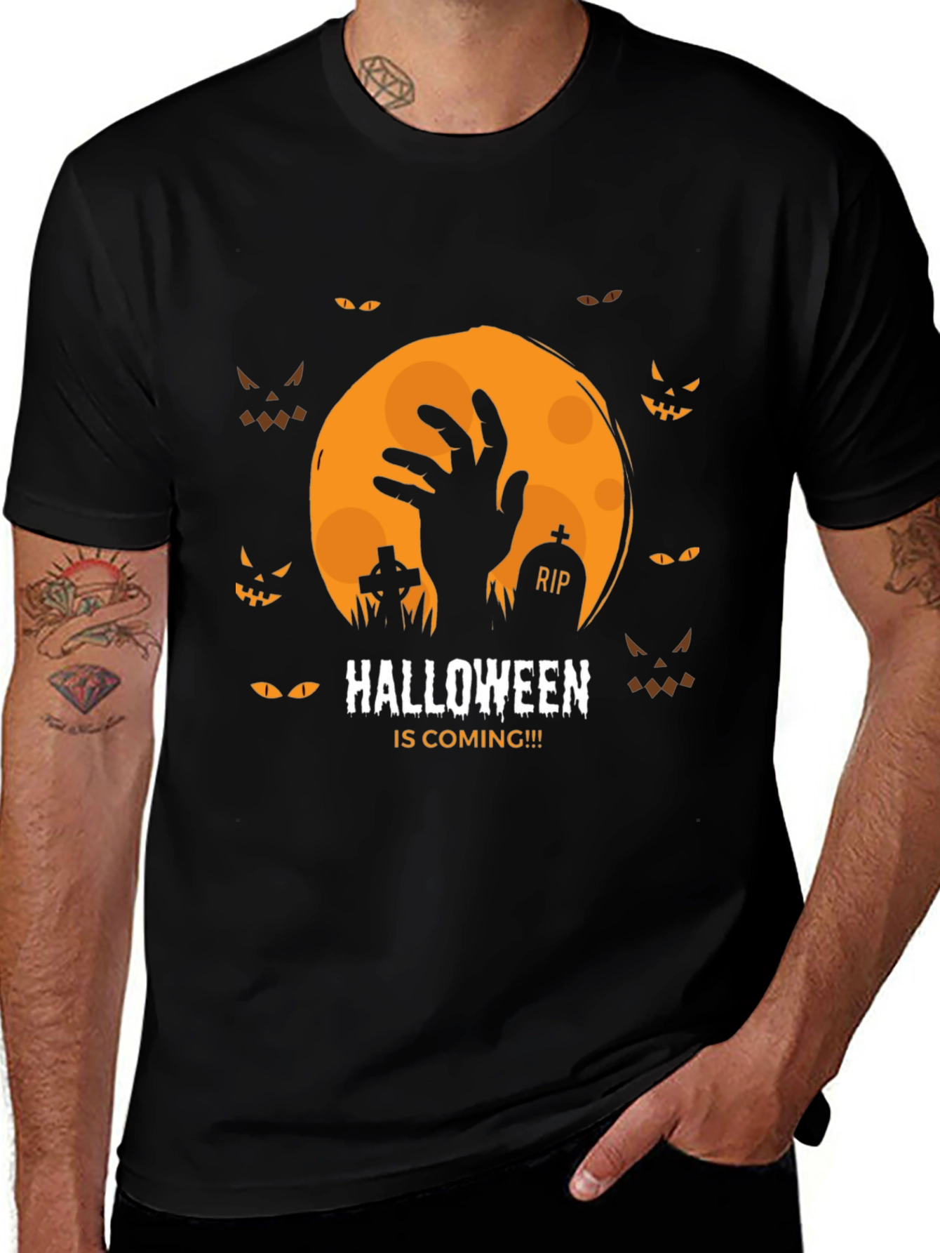 Halloween Is Coming Men's T-Shirt