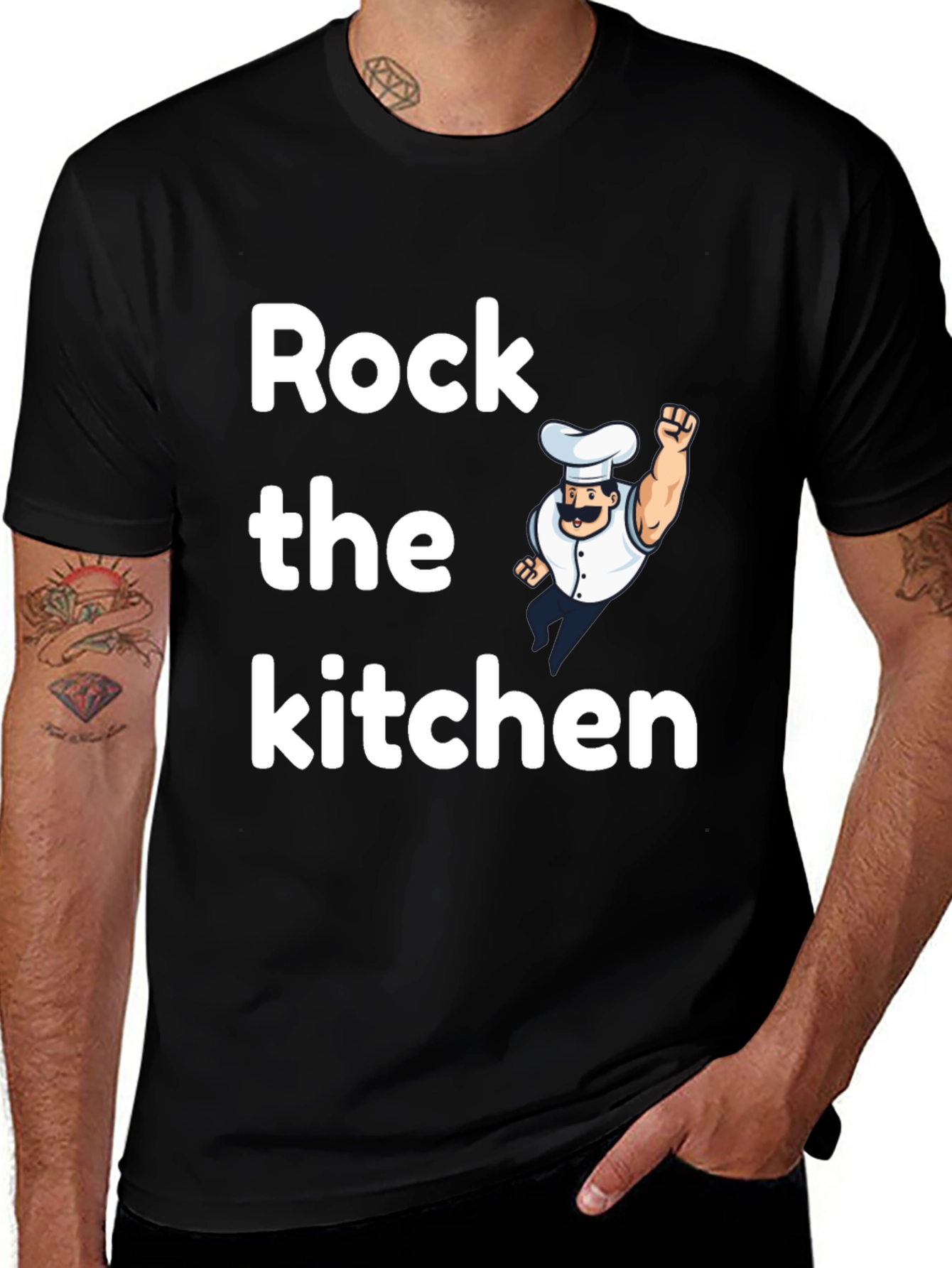 Variant 15 of Rock the Kitchen Chef T-Shirt