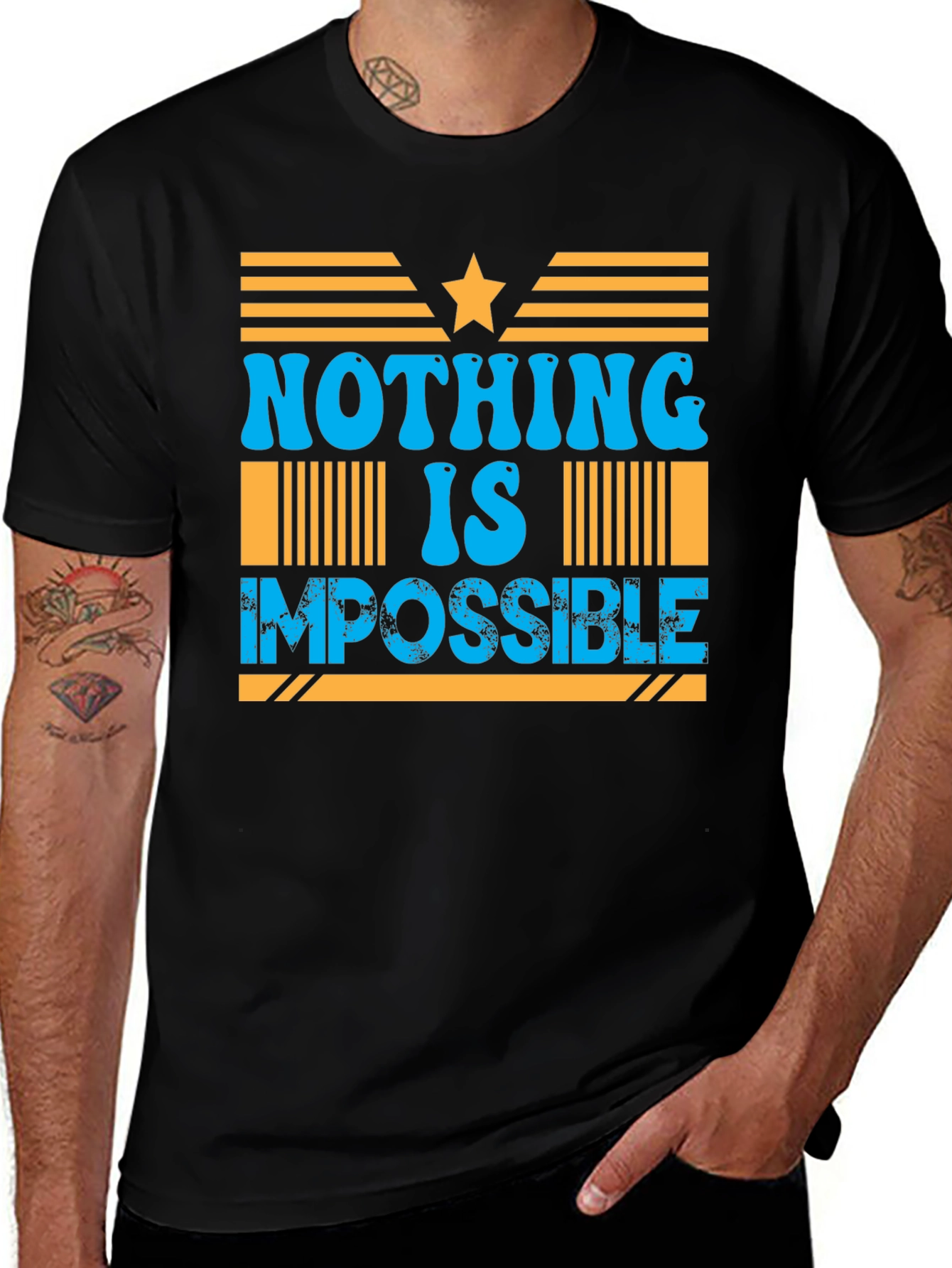 Variant 23 of Nothing Is Impossible Graphic Tee