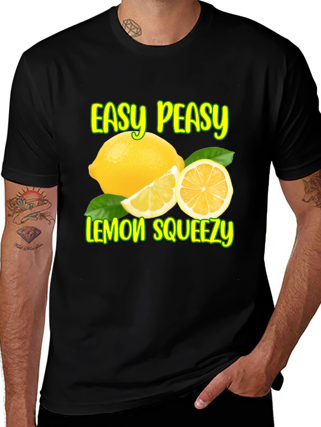 Variant 29 of Easy Peasy Lemon Squeezy Graphic Tee