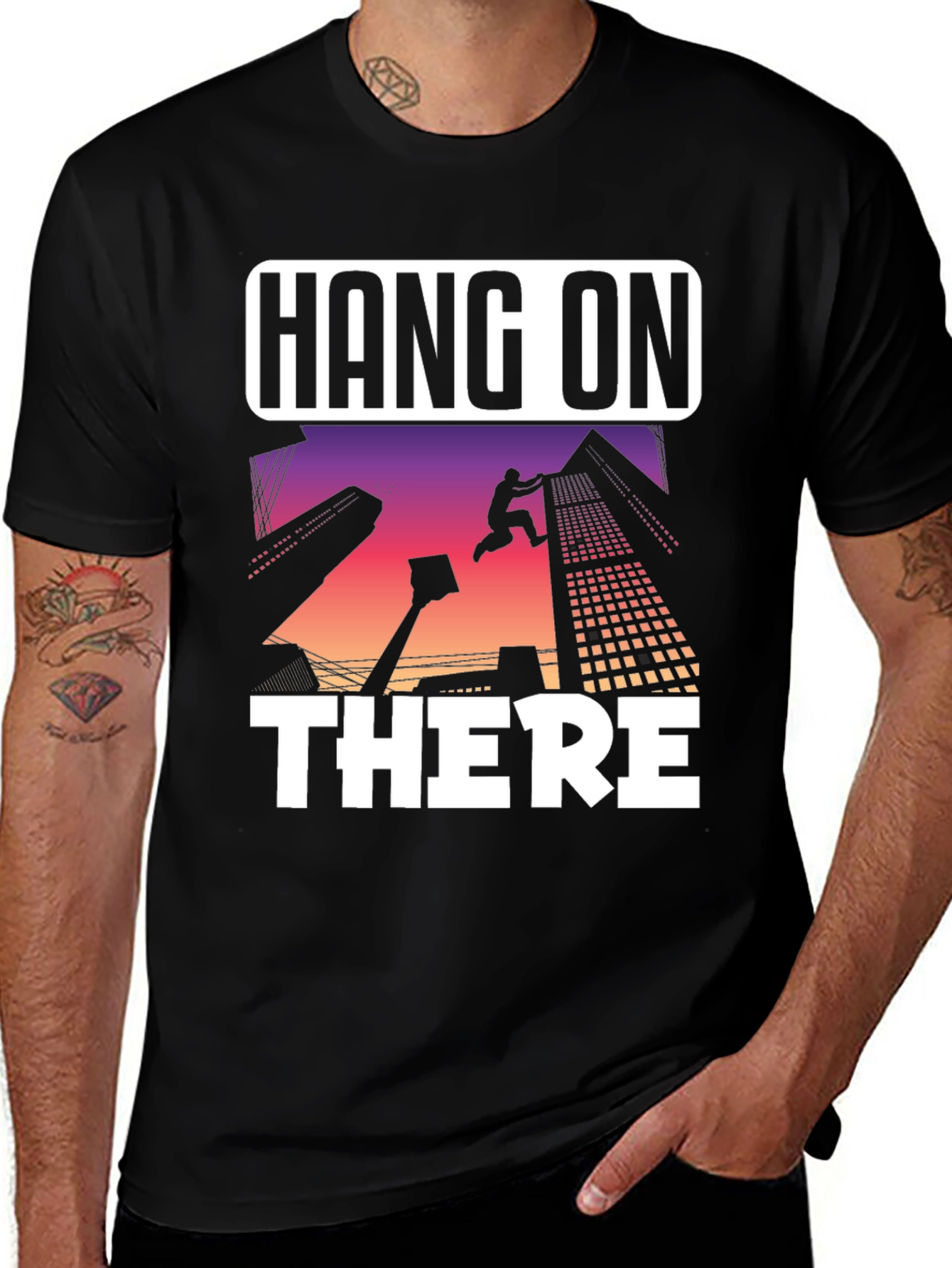 Variant 20 of Hang On There T-Shirt