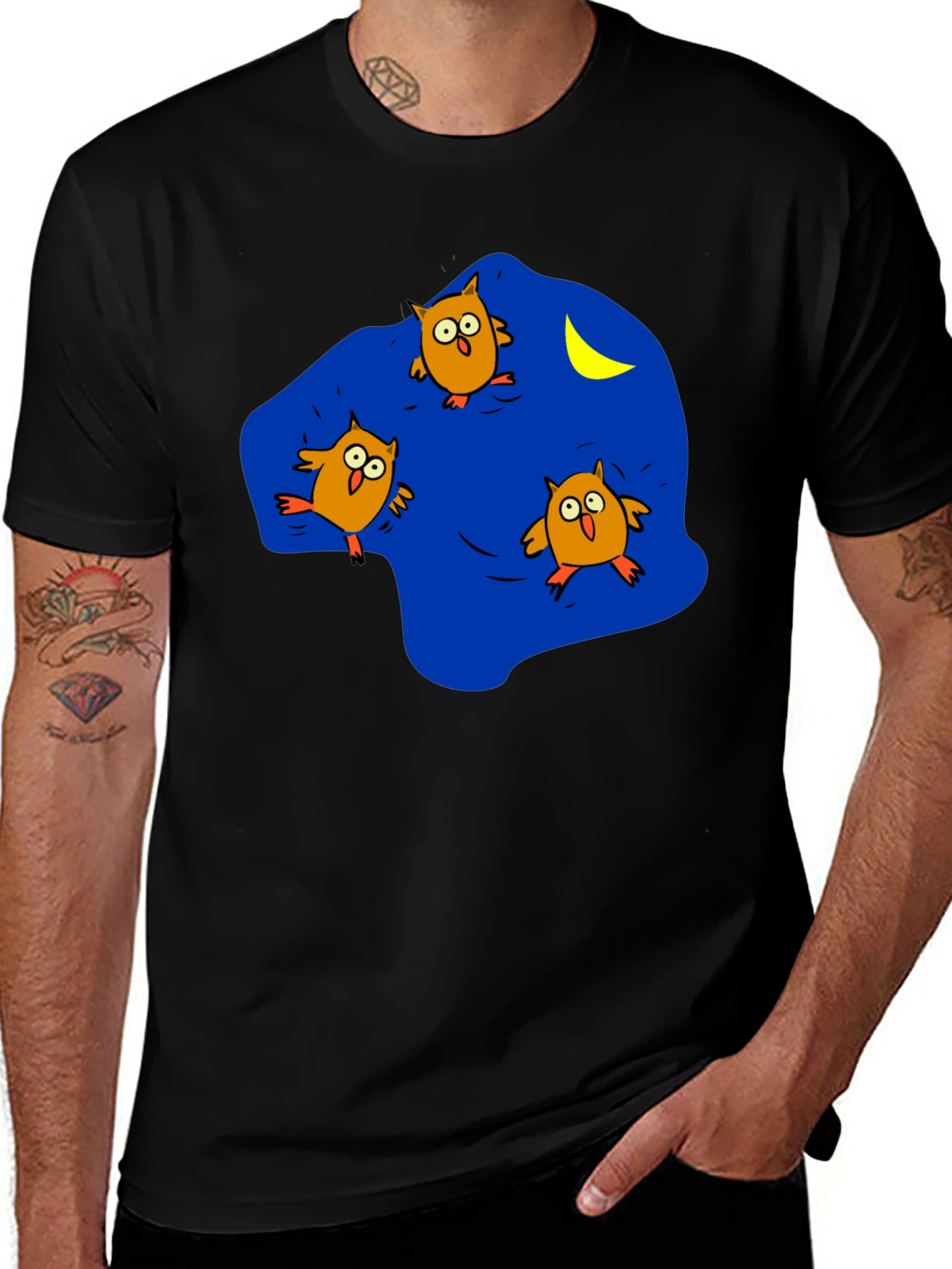 Variant 23 of Owl Night Out T-Shirt