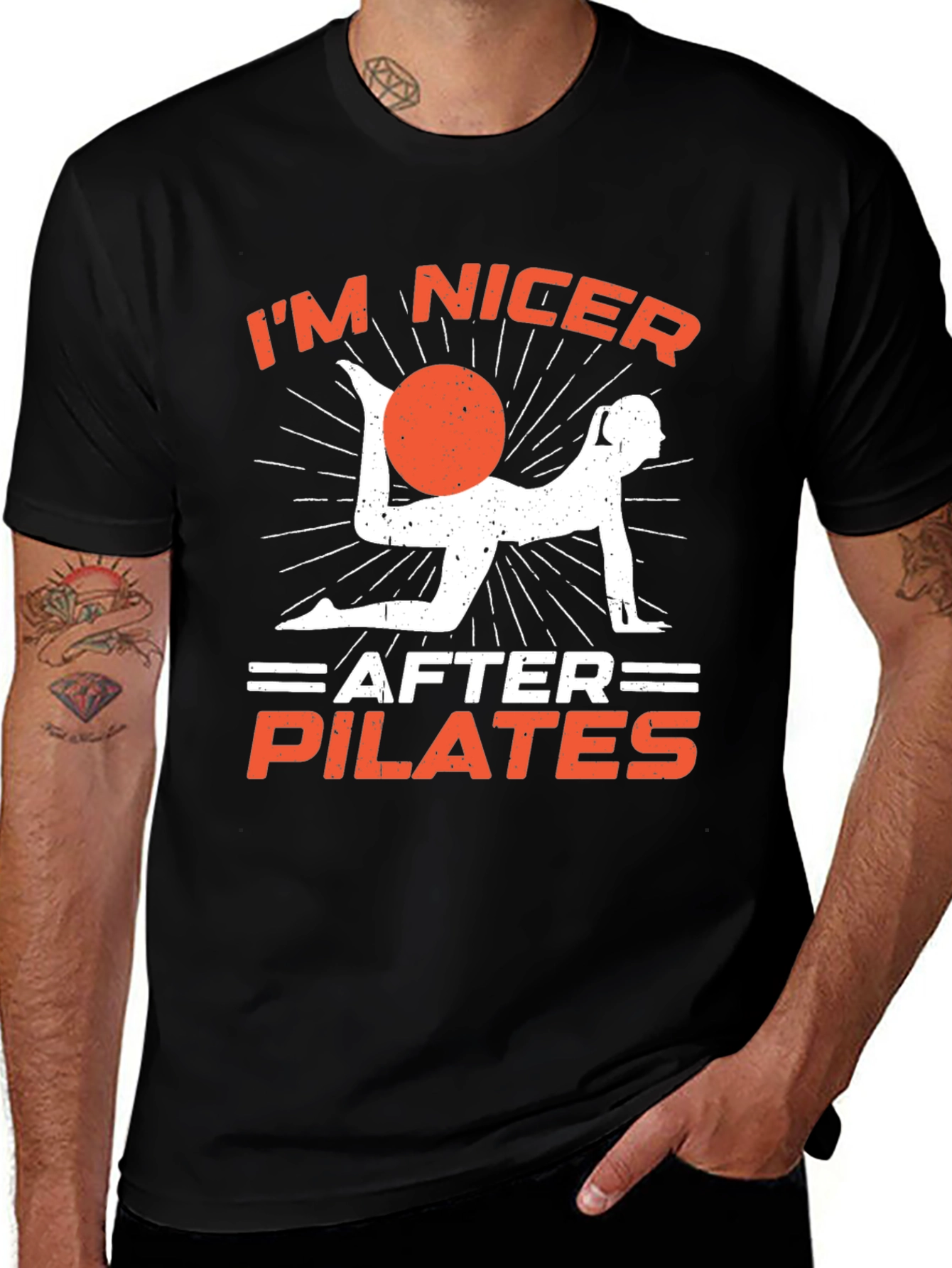 Variant 14 of I'm Nicer After Pilates Graphic T-Shirt
