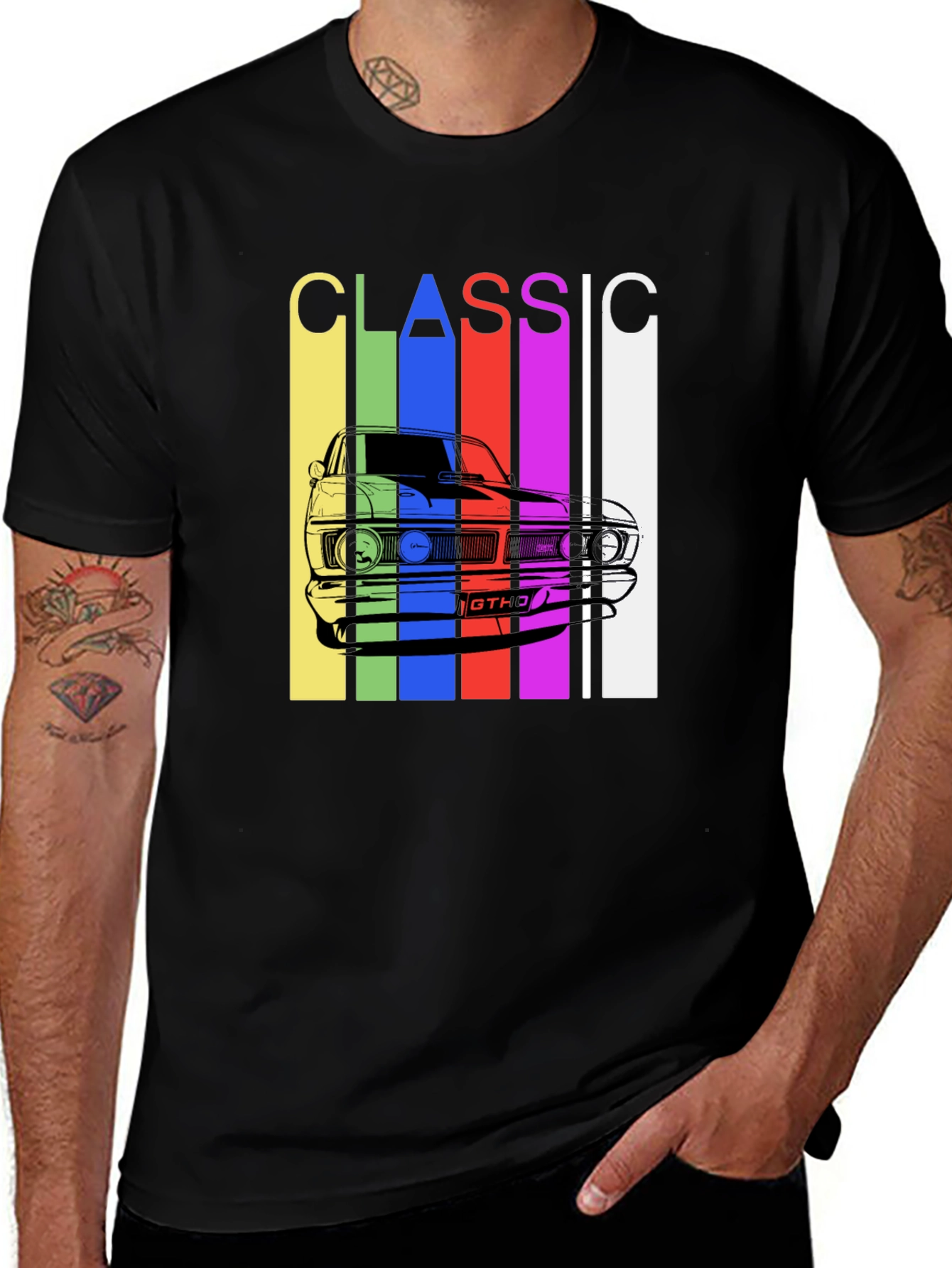 Variant 13 of Classic Car T-Shirt - Automotive Graphic Tee