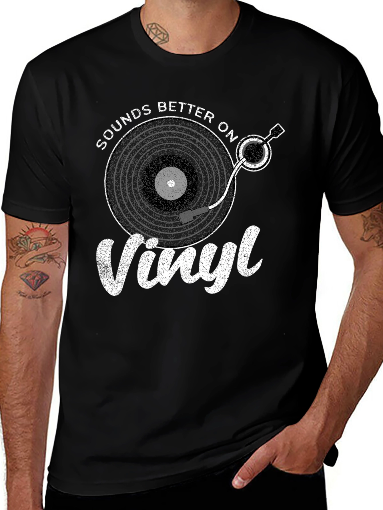 Sounds Better On Vinyl Record T-Shirt